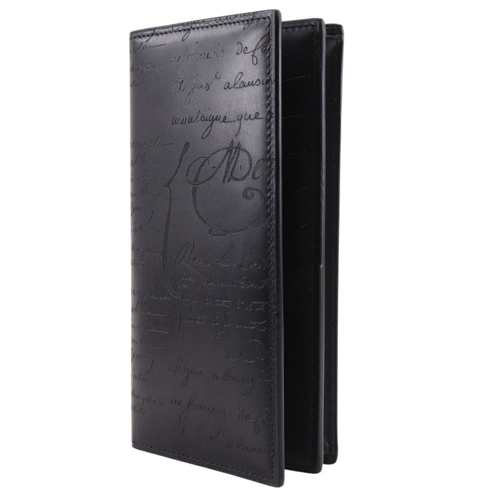 Berluti Berluti Berluti Santal Calligraphy Calf Long Wallet Leather Long Wallet DUTY FREE for USA Size ONE SIZE - 2 Thumbnail