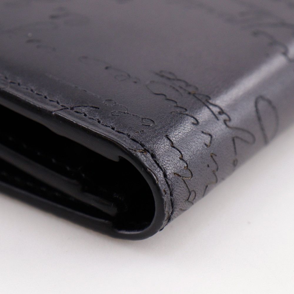 Berluti Berluti Berluti Santal Calligraphy Calf Long Wallet Leather Long Wallet DUTY FREE for USA Size ONE SIZE - 5 Thumbnail