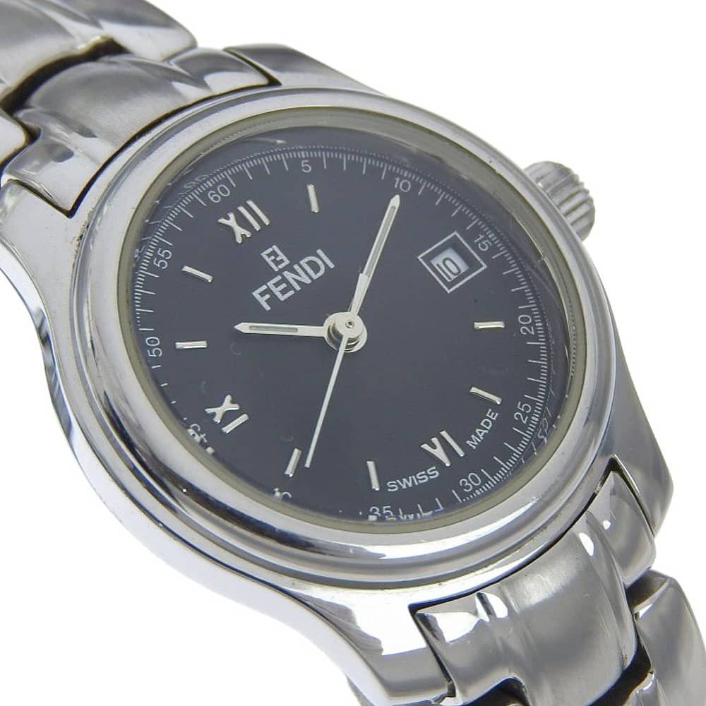 Fendi Fendi Fendi Orologi Stainless Steel Ladies Watch Metal Quartz 210L DUTY FREE for USA Size ONE SIZE - 3 Thumbnail