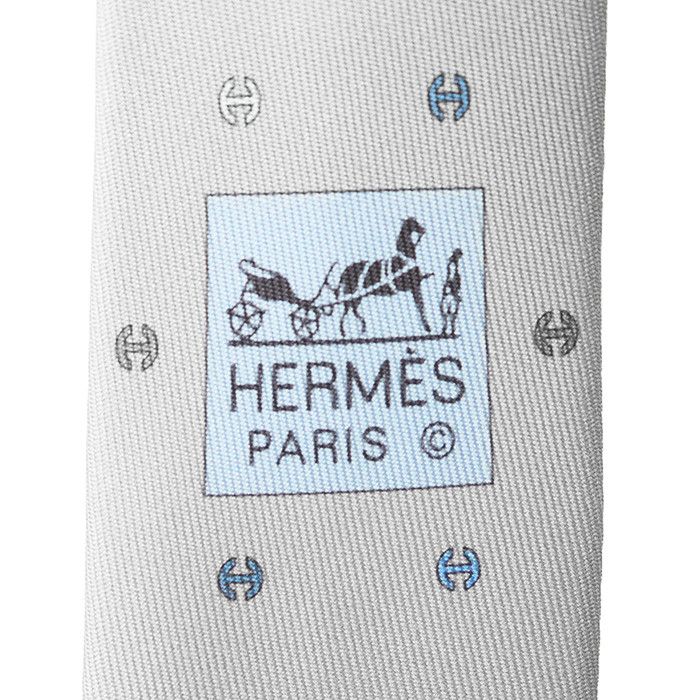Hermes Hermes Hermes CRAVATE TWILL TIE Silk Tie Textile Necktie DUTY FREE for USA Size ONE SIZE - 3 Thumbnail