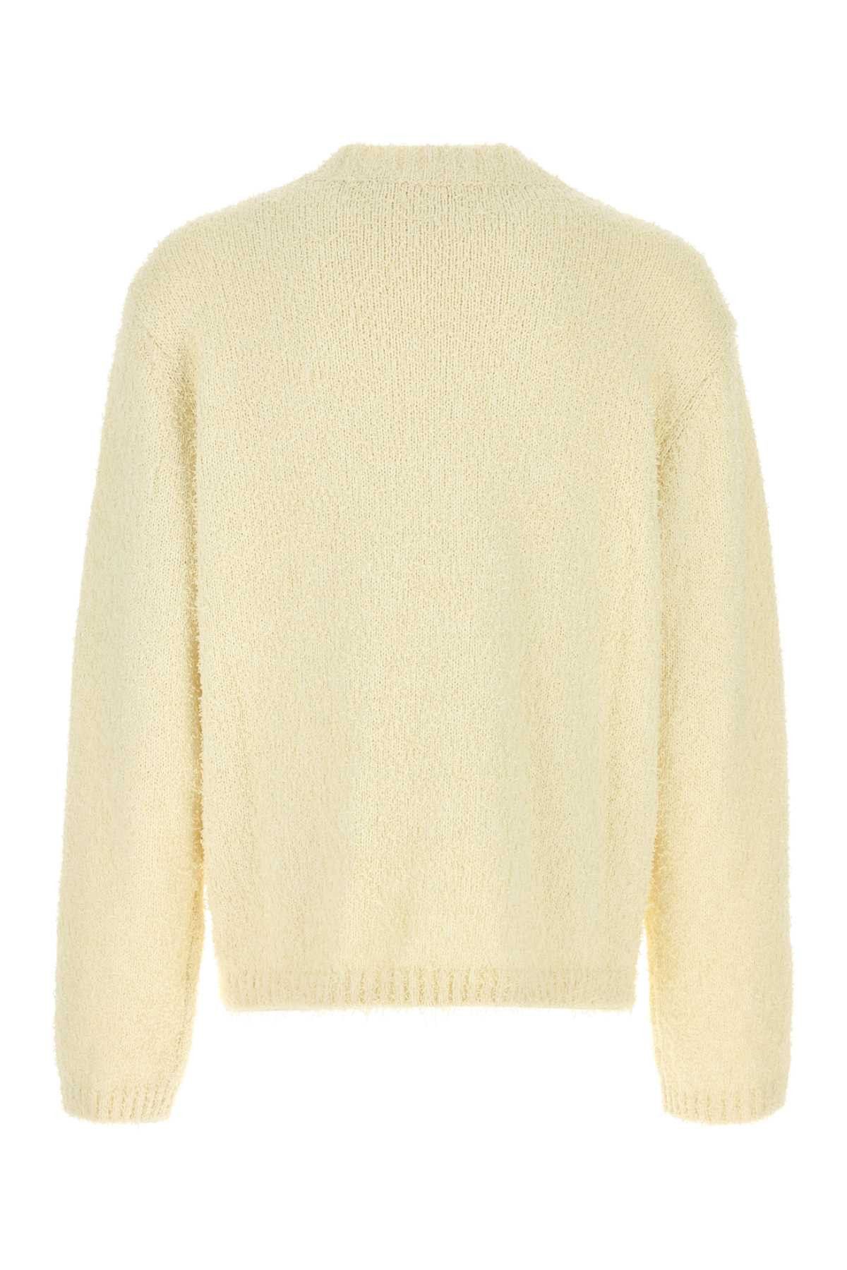 Sefr Ivory Cotton Blend Oversize Odilon Sweater Size US L / EU 52-54 / 3 - 2 Thumbnail