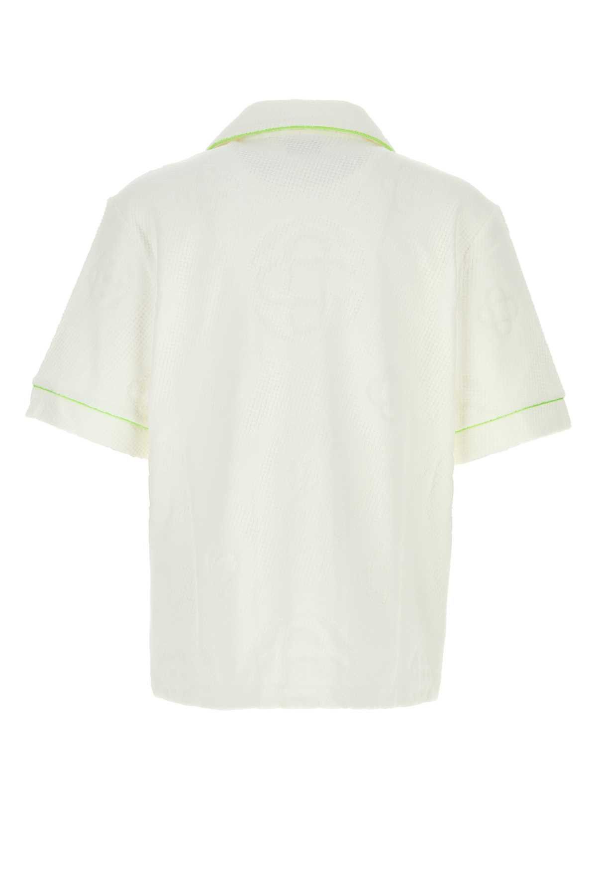 Casablanca White Cotton Blend Shirt Size US S / EU 44-46 / 1 - 2 Thumbnail