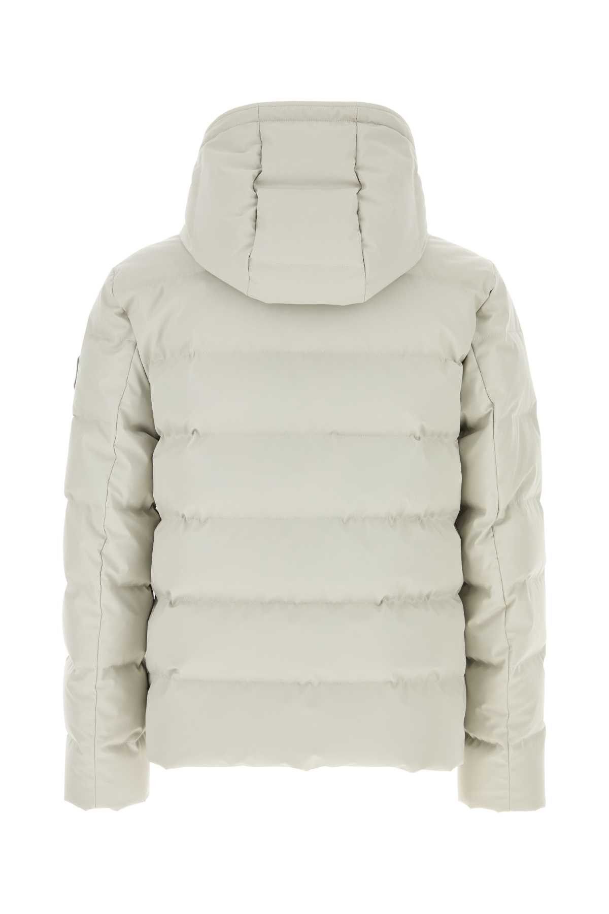 Fay Light Grey Stretch Nylon Blend Down Jacket Size US XXL / EU 58 / 5 - 2 Thumbnail