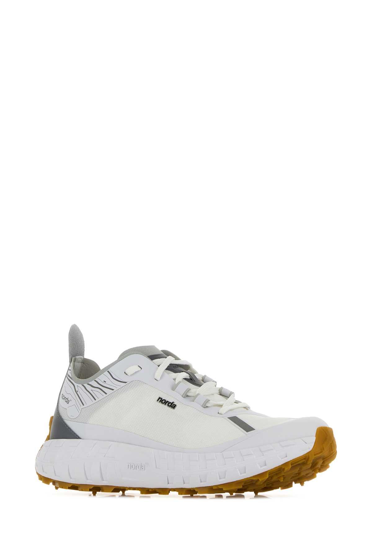 norda White Canvas Sneakers Size US 9.5 / EU 42-43 - 2 Thumbnail