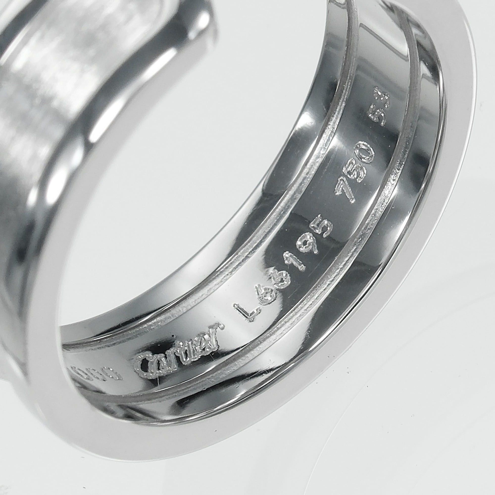 Cartier Cartier Ring 2C, Size 13, 18K White Gold, Approx. 7.7g Size ONE SIZE - 5 Thumbnail