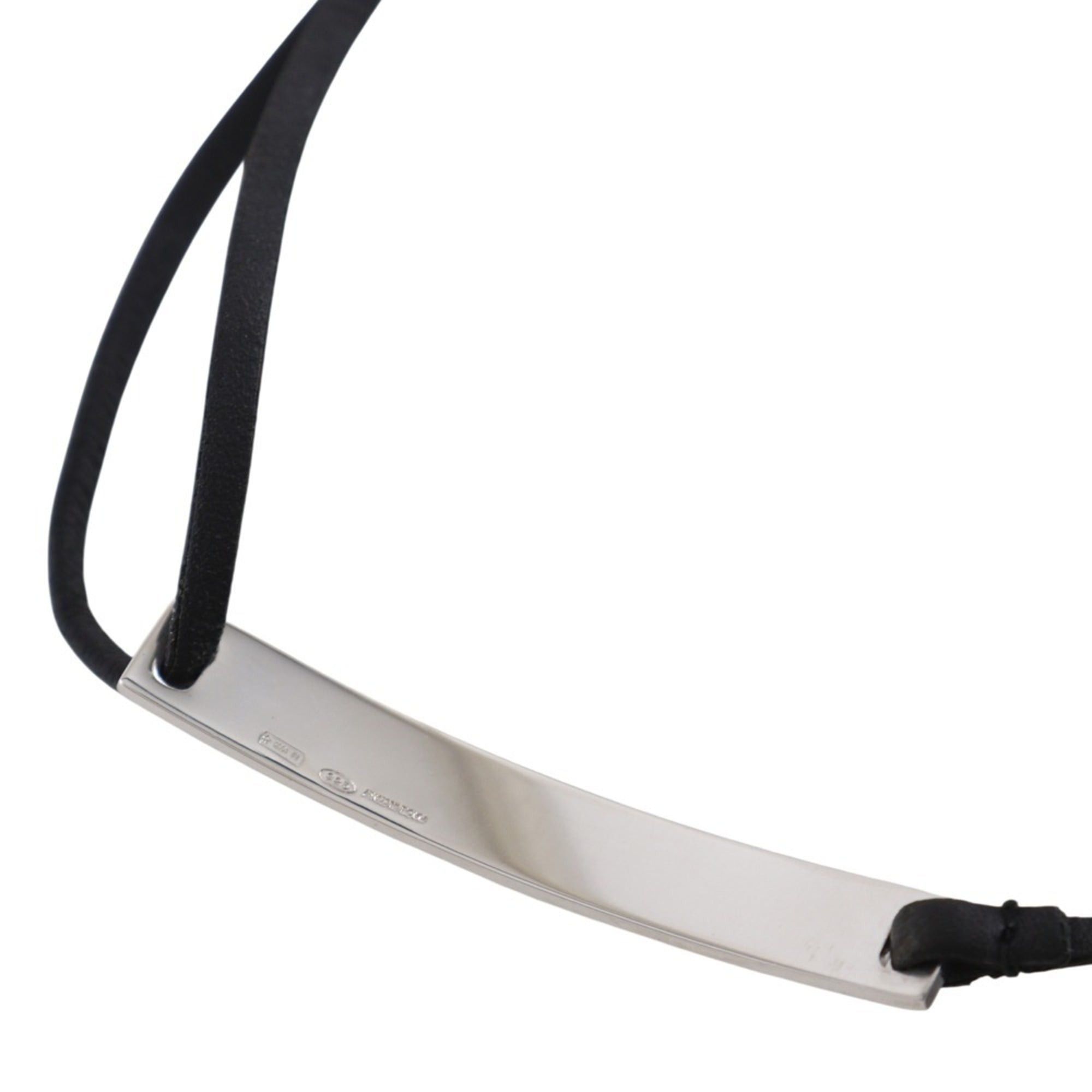 Gucci Gucci choker, sterling silver (925), approximately 9g, unisex. Size ONE SIZE - 3 Thumbnail