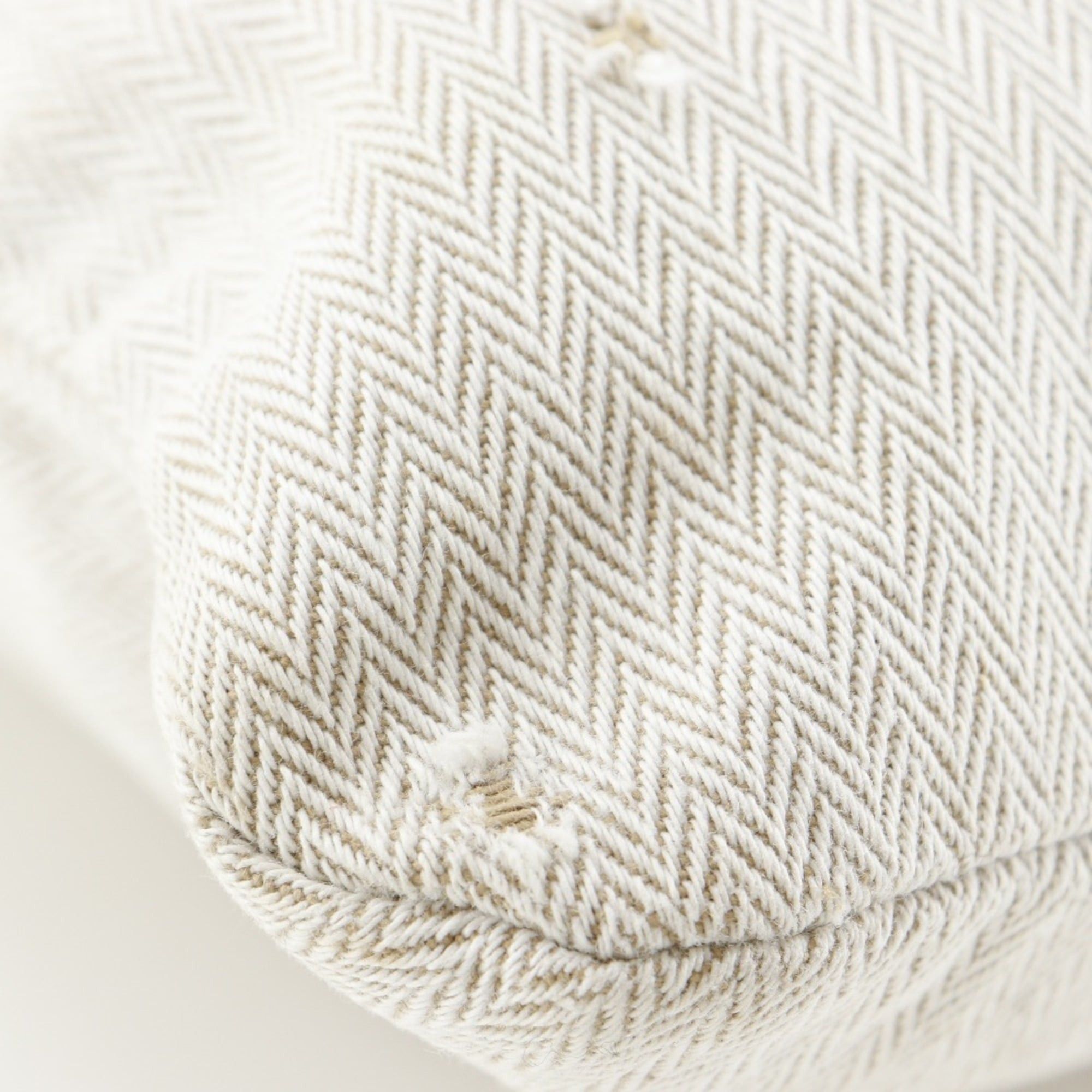 Hermes Hermes Alain GM Shoulder Bag, Toile Chevron, Beige, Open, Unisex Size ONE SIZE - 4 Thumbnail