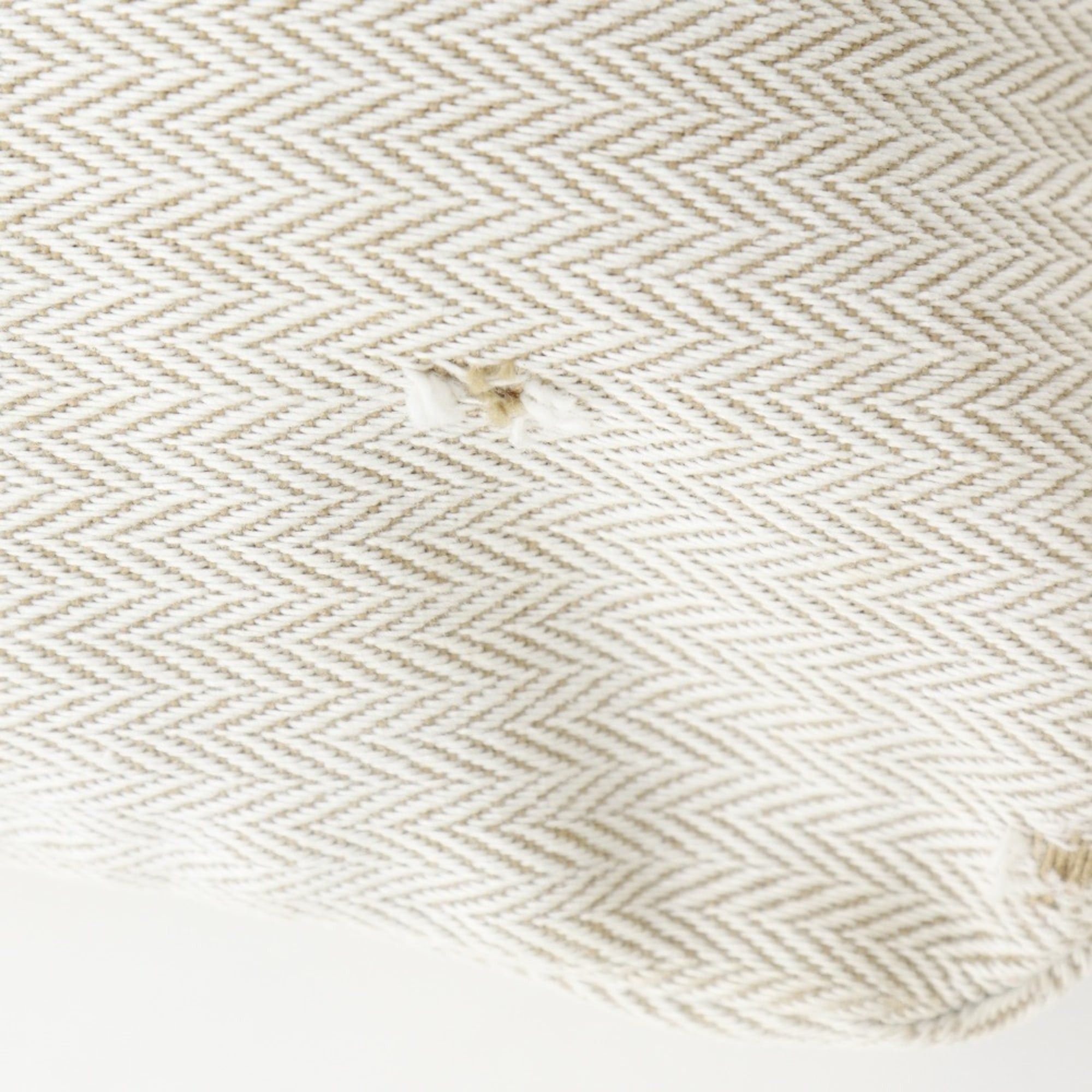 Hermes Hermes Alain GM Shoulder Bag, Toile Chevron, Beige, Open, Unisex Size ONE SIZE - 7 Thumbnail