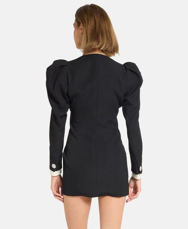 Alessandra Rich Wool dress Size XS / US 0-2 / IT 36-38 - 2 Thumbnail