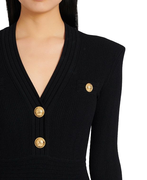 Balmain Midi dress Size XS / US 0-2 / IT 36-38 - 6 Thumbnail