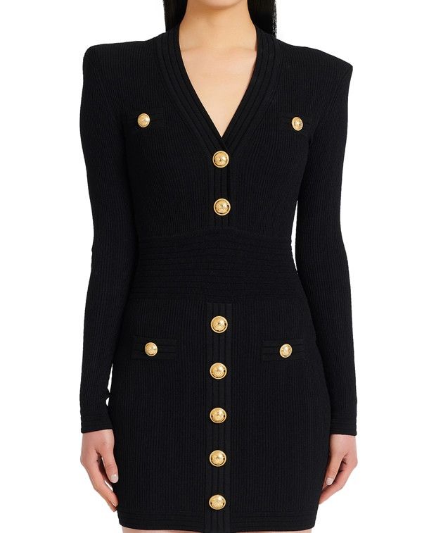Balmain Midi dress Size XS / US 0-2 / IT 36-38 - 2 Thumbnail