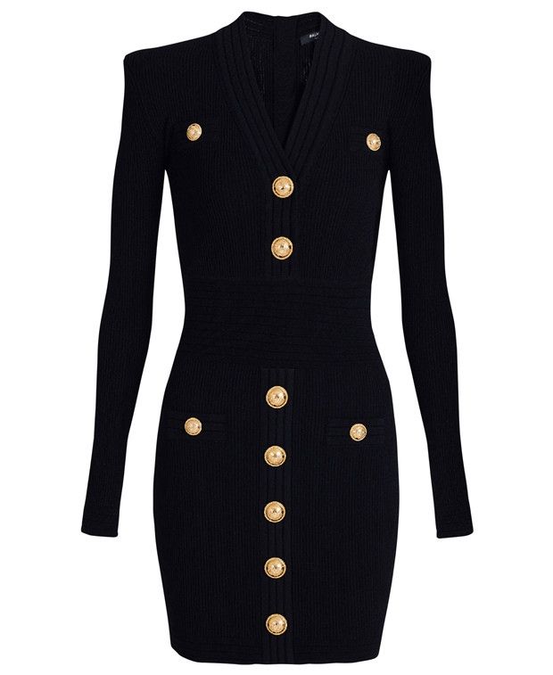 Balmain Midi dress Size S / US 4 / IT 40 - 4 Thumbnail