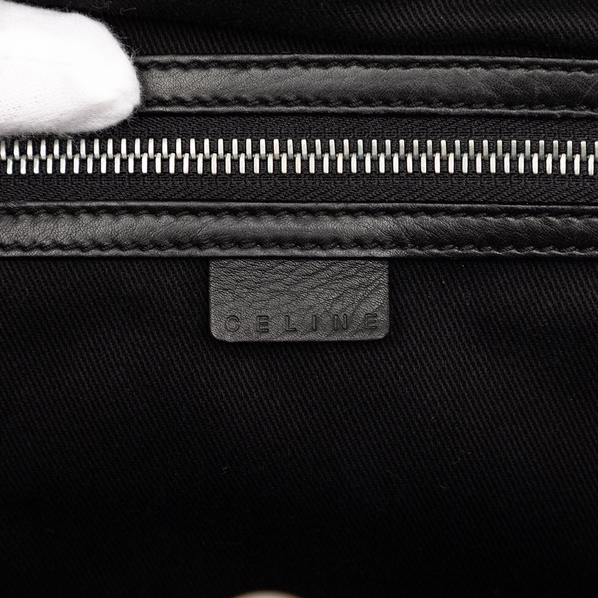 Celine Leather Boogie Clasp Handbag Size ONE SIZE - 5 Thumbnail