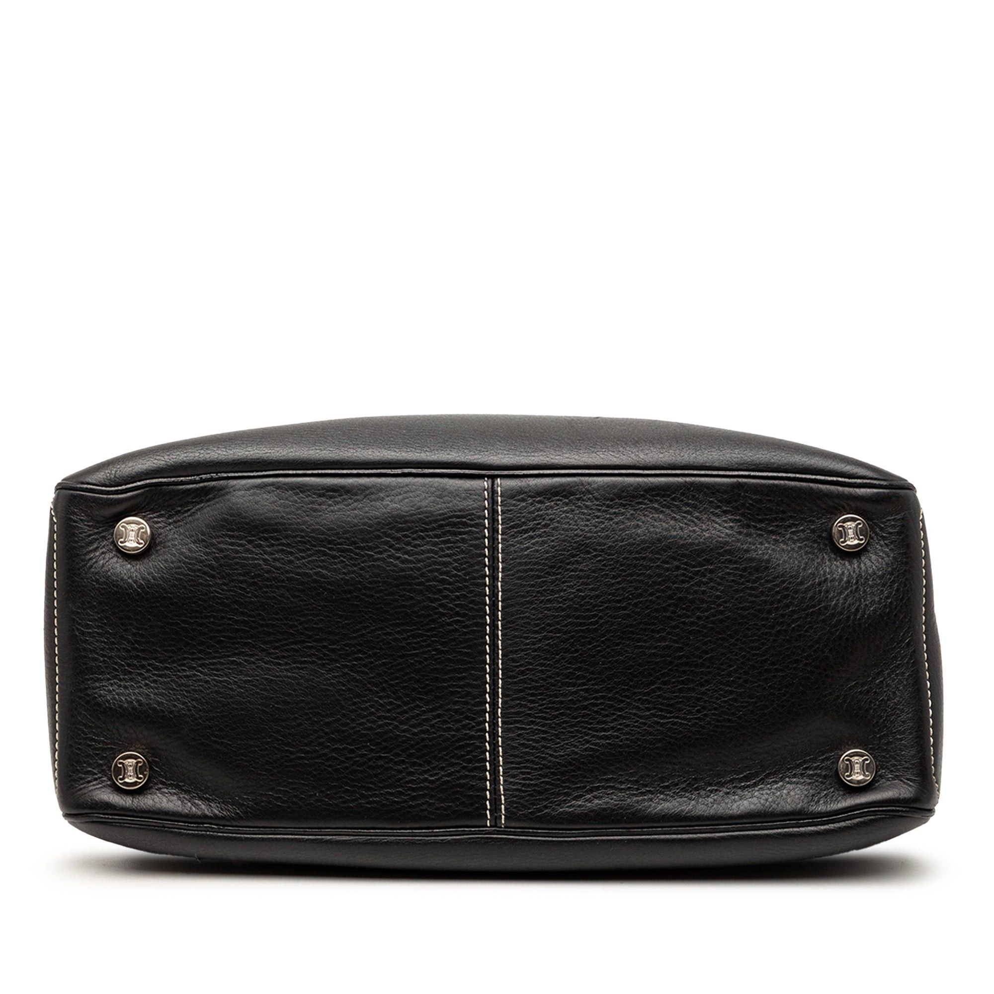 Celine Leather Boogie Clasp Handbag Size ONE SIZE - 3 Thumbnail