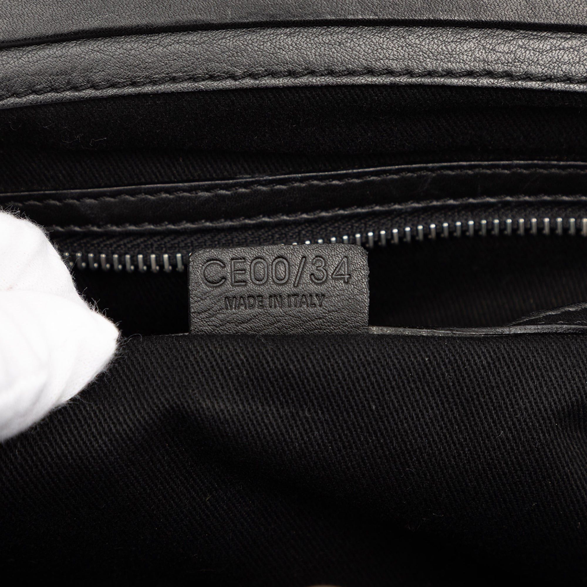 Celine Leather Boogie Clasp Handbag Size ONE SIZE - 6 Thumbnail