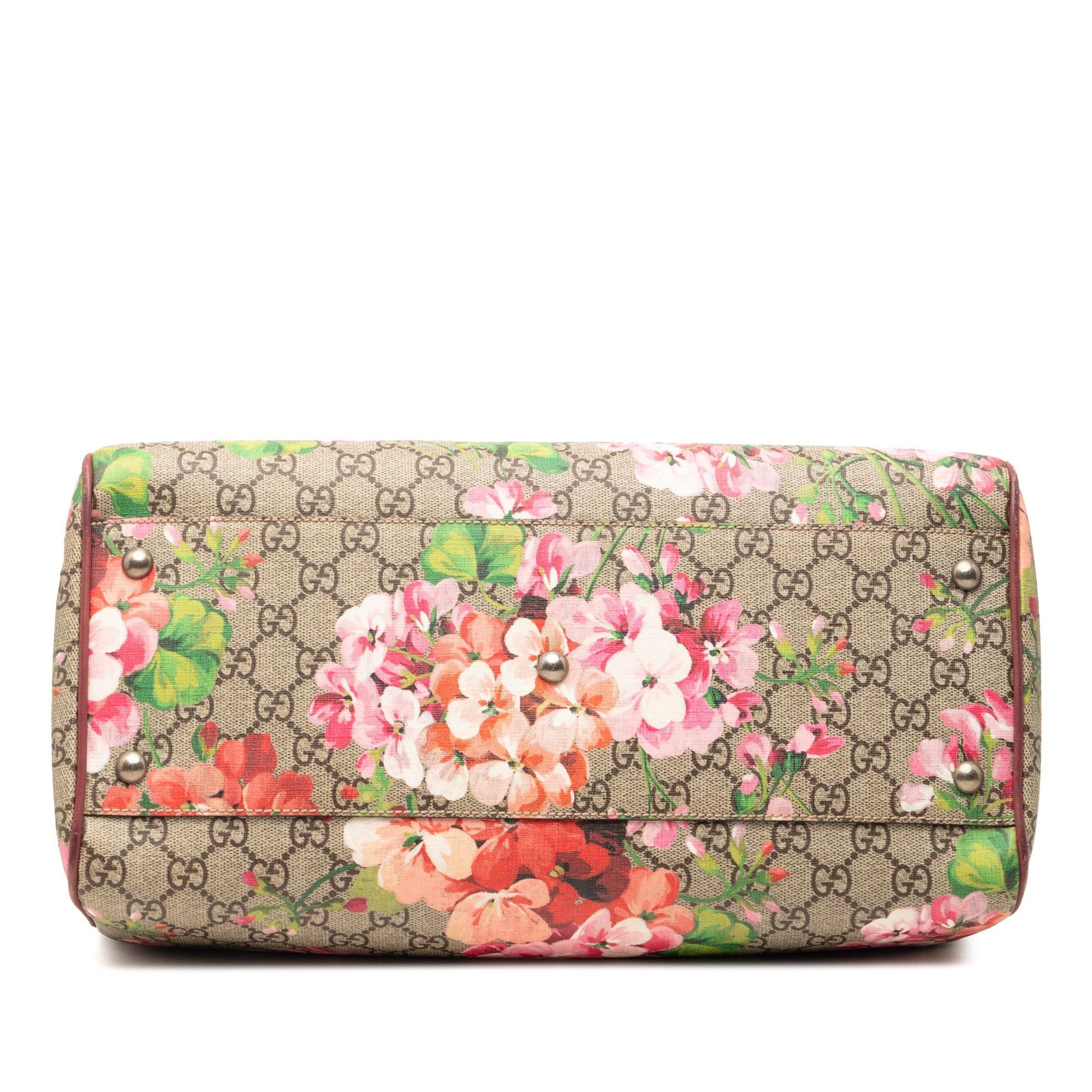 Gucci Medium GG Supreme Blooms Satchel Size ONE SIZE - 3 Thumbnail
