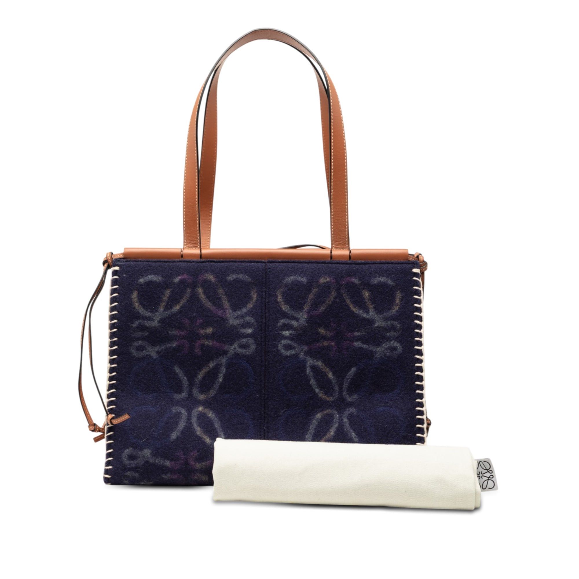 Loewe Medium Anagram Felt Cushion Tote Size ONE SIZE - 8 Thumbnail