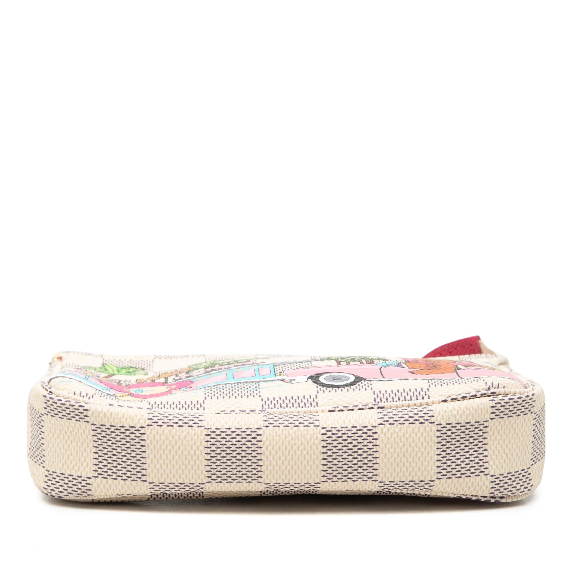 Louis Vuitton Damier Azur Animation Hollywood Mini Pochette Accessoires Size ONE SIZE - 3 Thumbnail