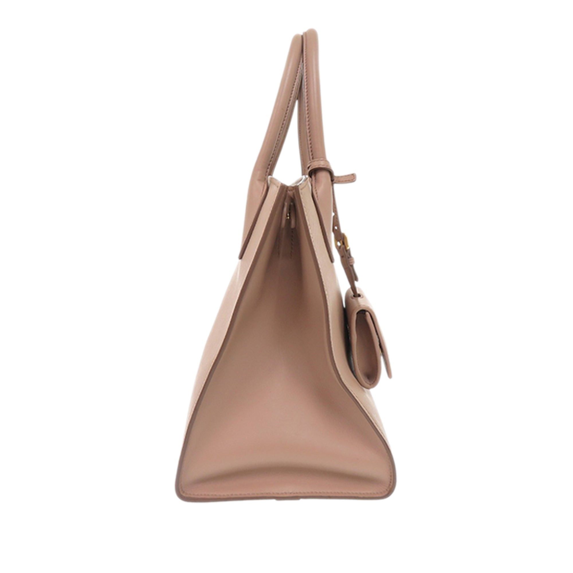 Prada Medium Saffiano Cuir Monochrome Top Handle Tote Size ONE SIZE - 4 Thumbnail