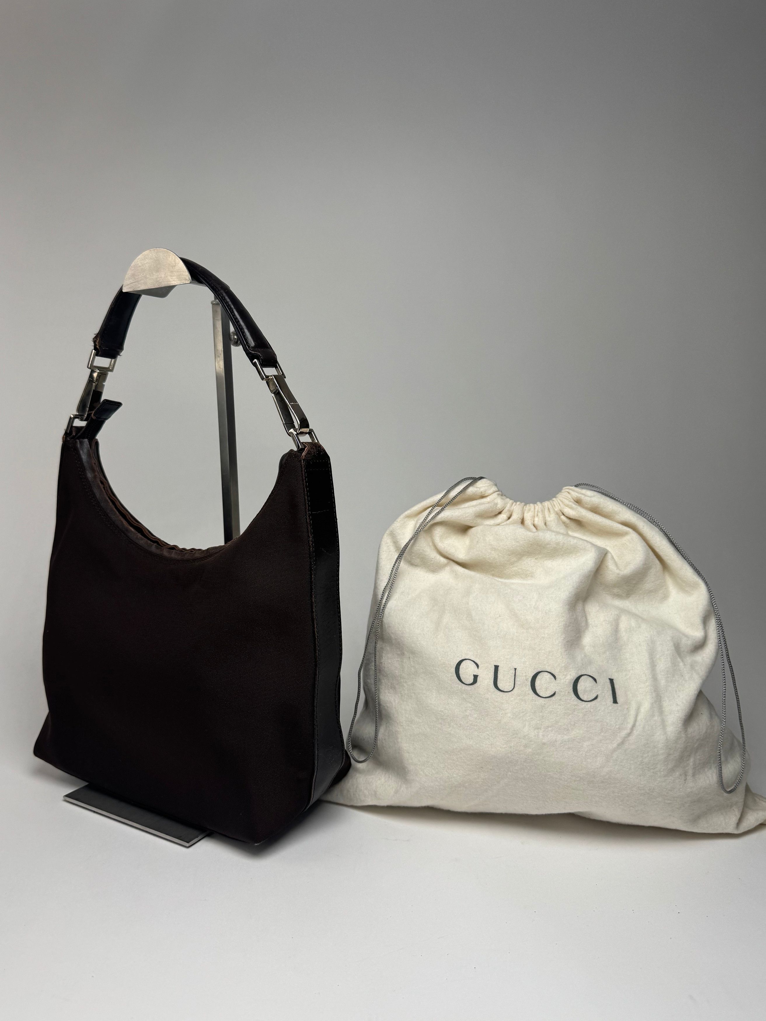 Gucci Vintage Canvas Bag Purple Size ONE SIZE - 16 Thumbnail