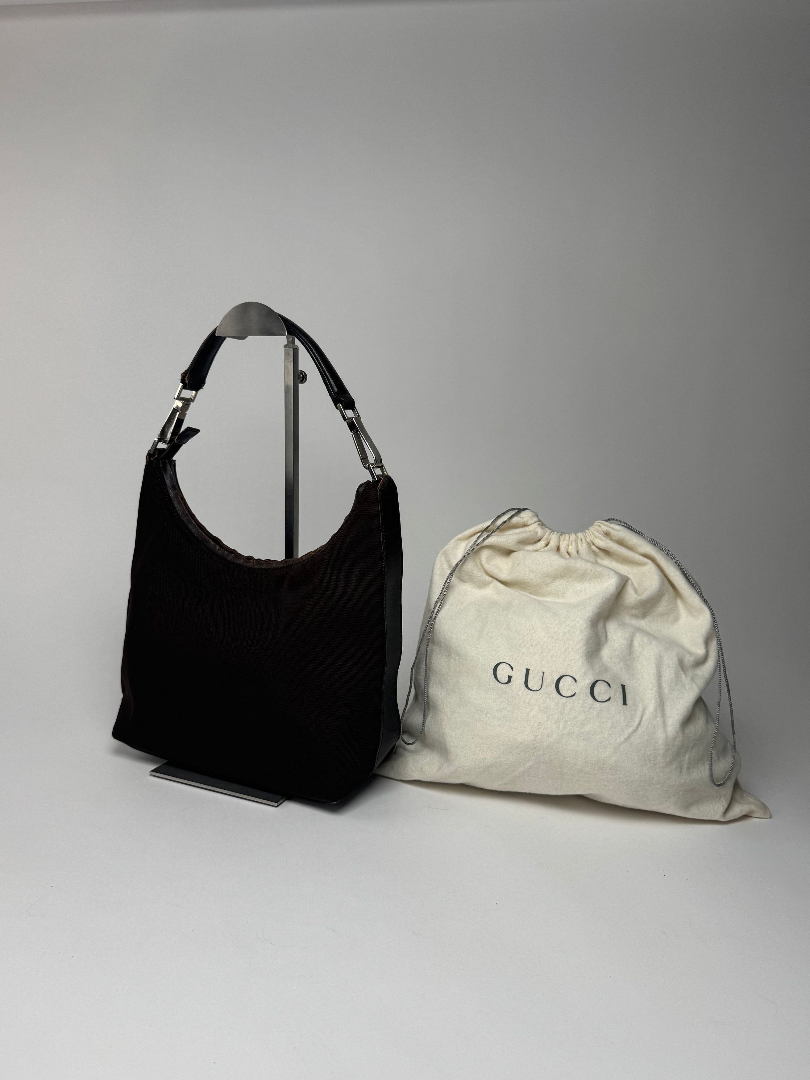 Gucci Vintage Canvas Bag Purple Size ONE SIZE - 11 Thumbnail