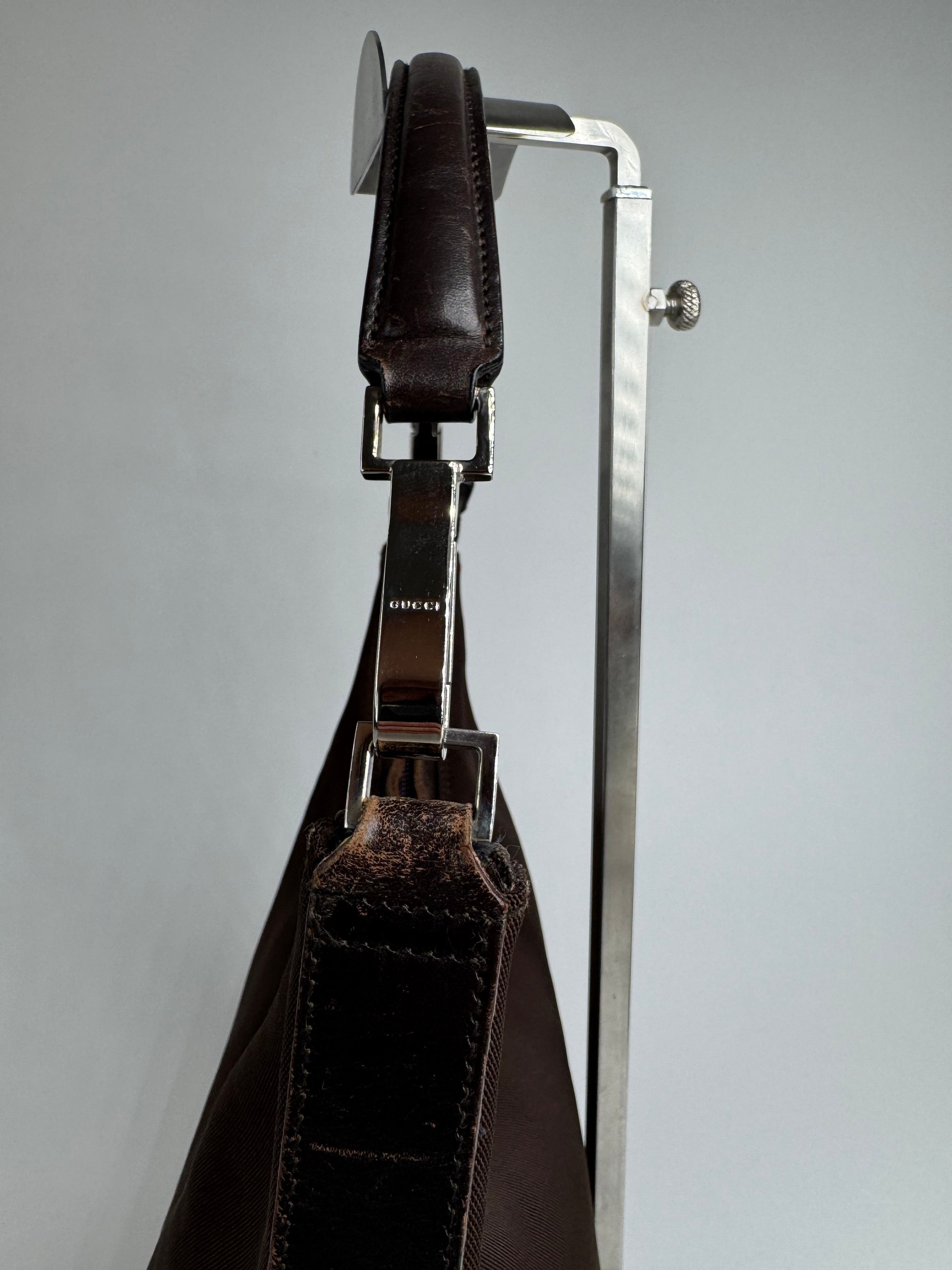 Gucci Vintage Canvas Bag Purple Size ONE SIZE - 12 Thumbnail