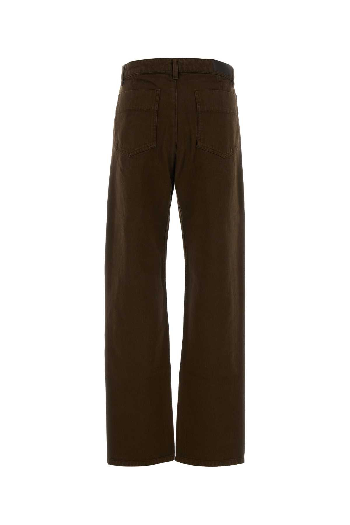 Lemaire Brown Denim Jeans Size 25" / US 0 / IT 36 - 2 Thumbnail