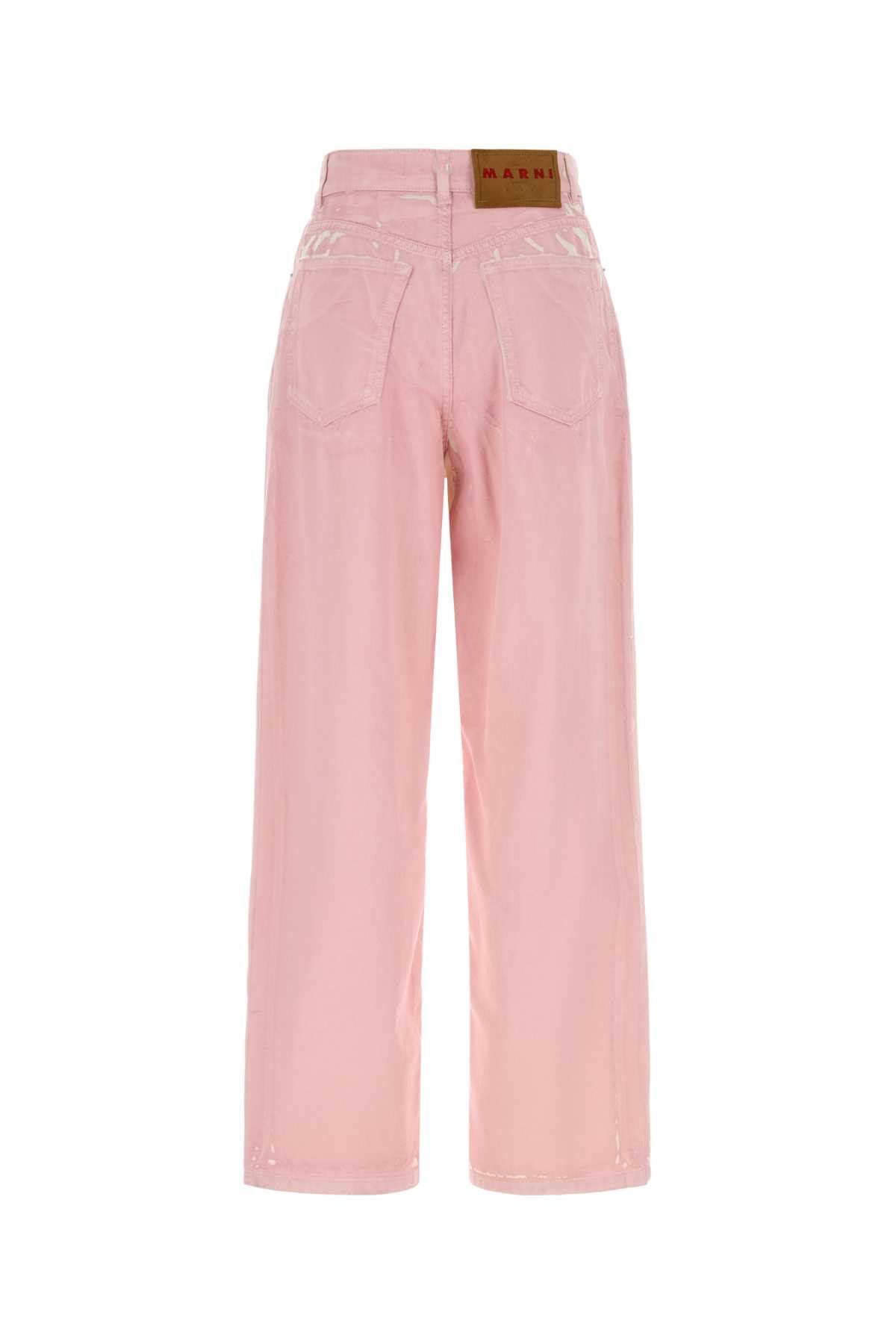 Marni Pink Denim Jeans Size 26" / US 2 / IT 38 - 2 Thumbnail