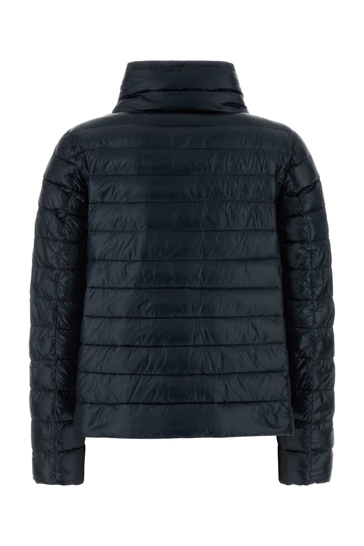 Herno Midnight Blue Nylon Reversible Down Jacket Size M / US 6-8 / IT 42-44 - 2 Thumbnail