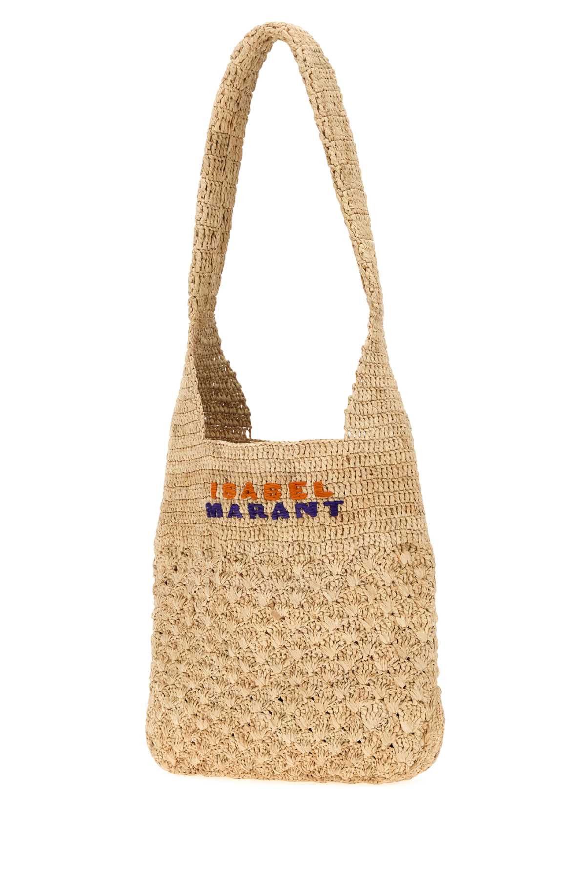 Isabel Marant Raffia Small Praia Shoulder Bag Size ONE SIZE - 2 Thumbnail