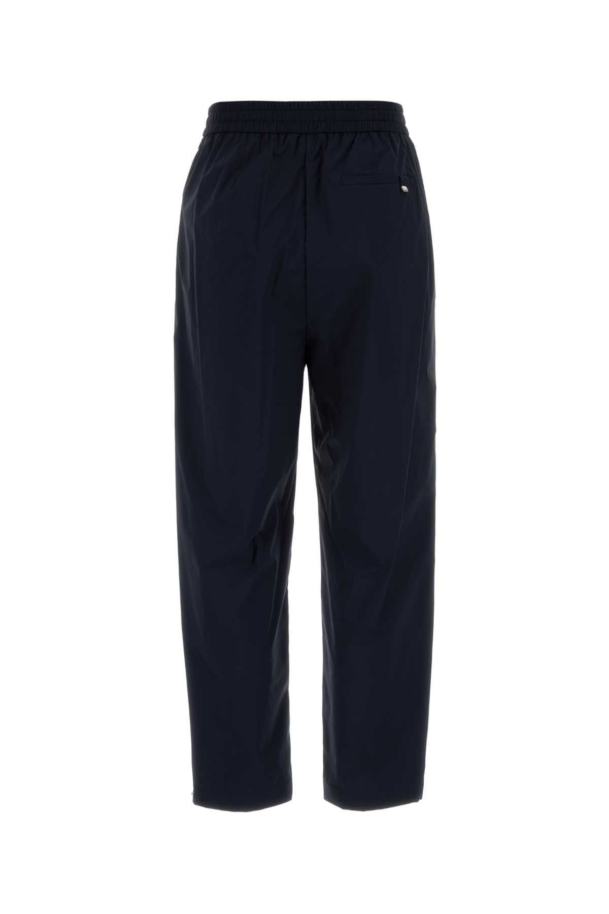 Herno Blue Stretch Nylon Pant Size 28" / US 6 / IT 42 - 2 Thumbnail