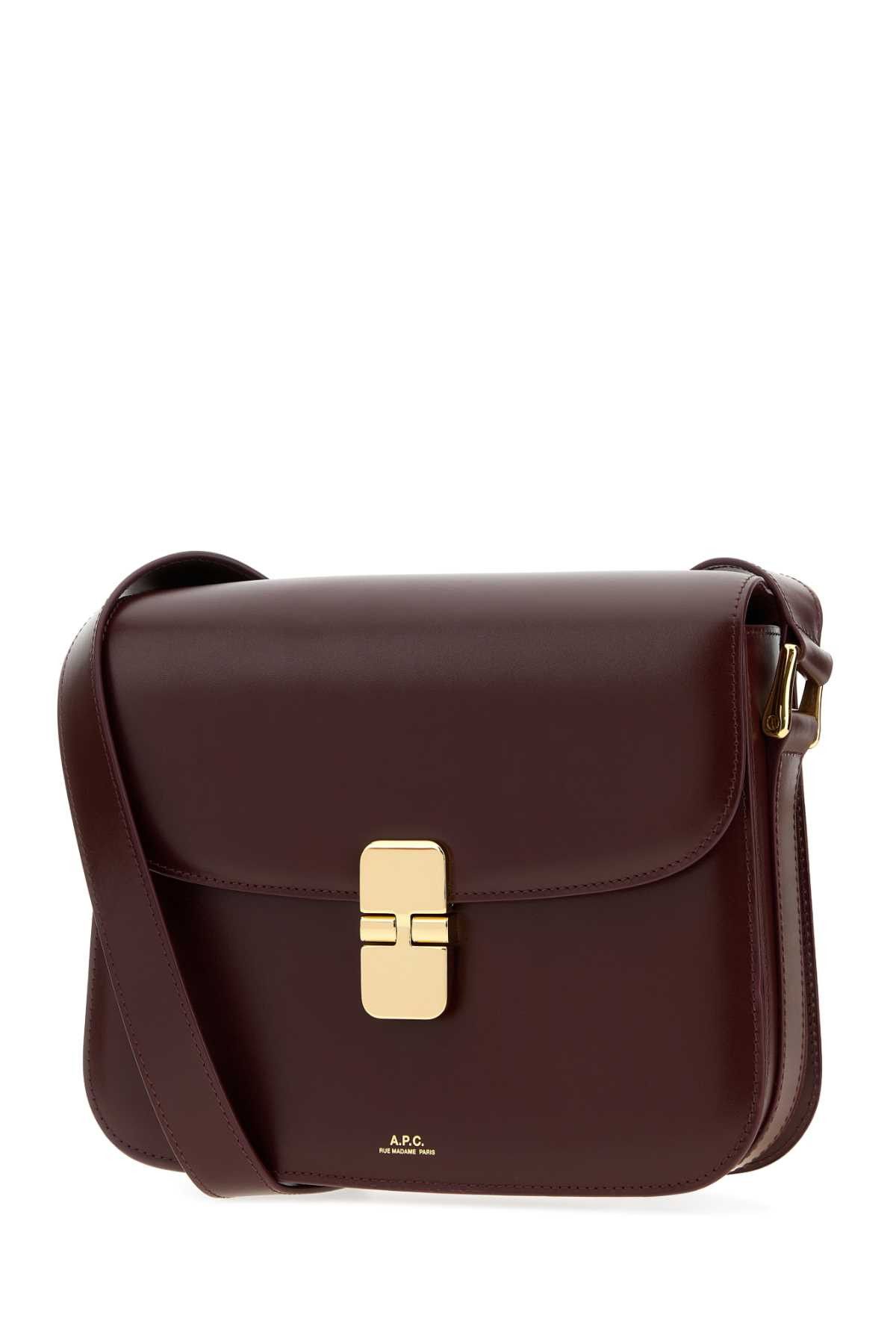 A.P.C. Grape Leather Grace Crossbody Bag Size ONE SIZE - 2 Thumbnail