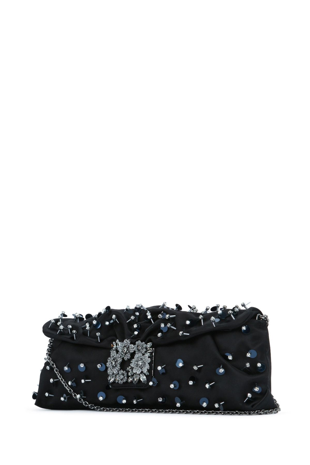 Roger Vivier Rv Bouquet Dr Long Paillettes Emb Size ONE SIZE - 2 Thumbnail
