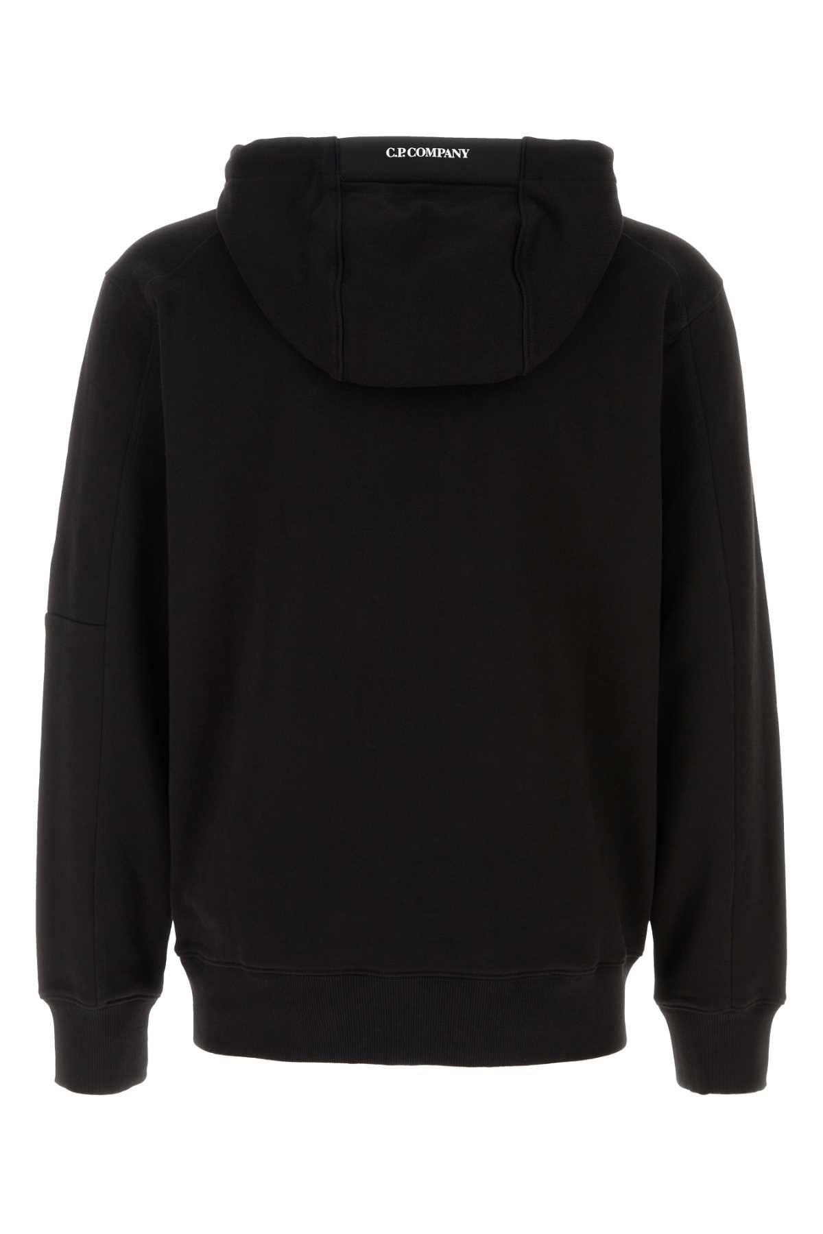 C.P. Company Black Cotton Sweatshirt Size US L / EU 52-54 / 3 - 2 Thumbnail
