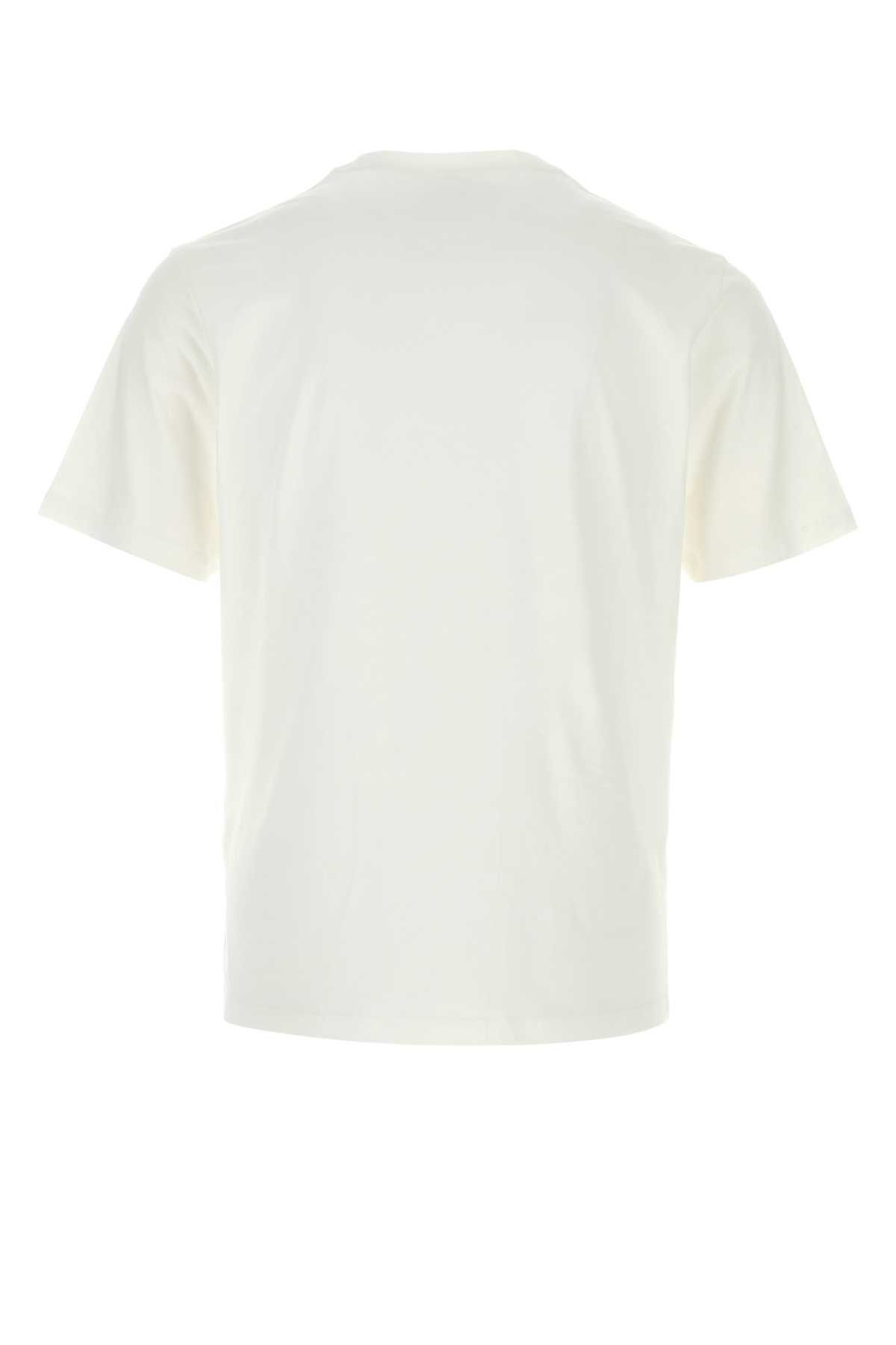 C.P. Company White Cotton T-Shirt Size US M / EU 48-50 / 2 - 2 Thumbnail