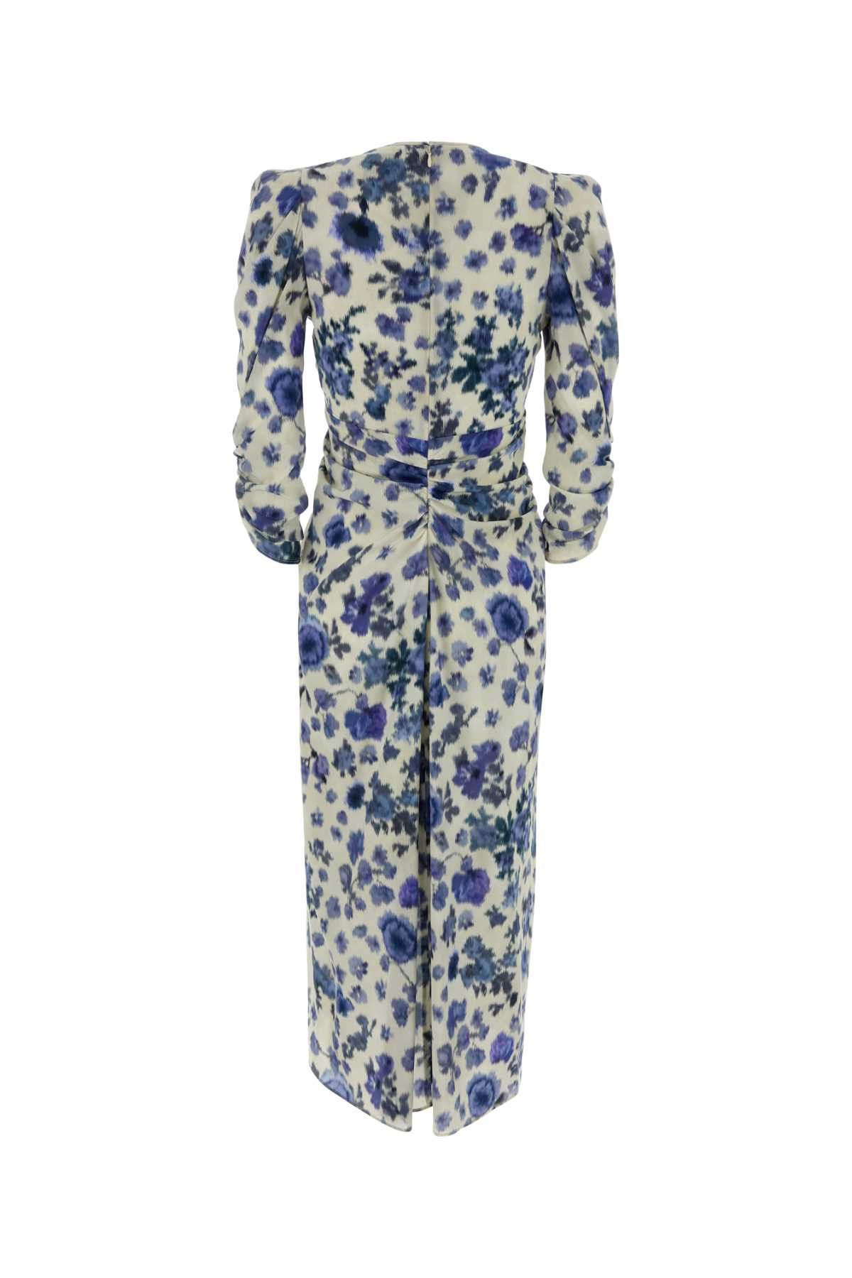 Isabel Marant Printed Stretch Crepe Albini Dress Size M / US 6-8 / IT 42-44 - 2 Thumbnail