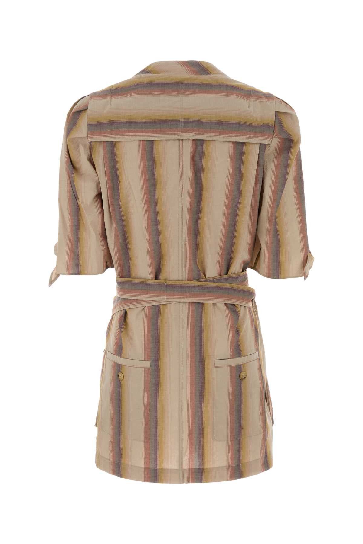 Isabel Marant Embroidered Cotton Mariza Mini Dress Size XS / US 0-2 / IT 36-38 - 2 Thumbnail