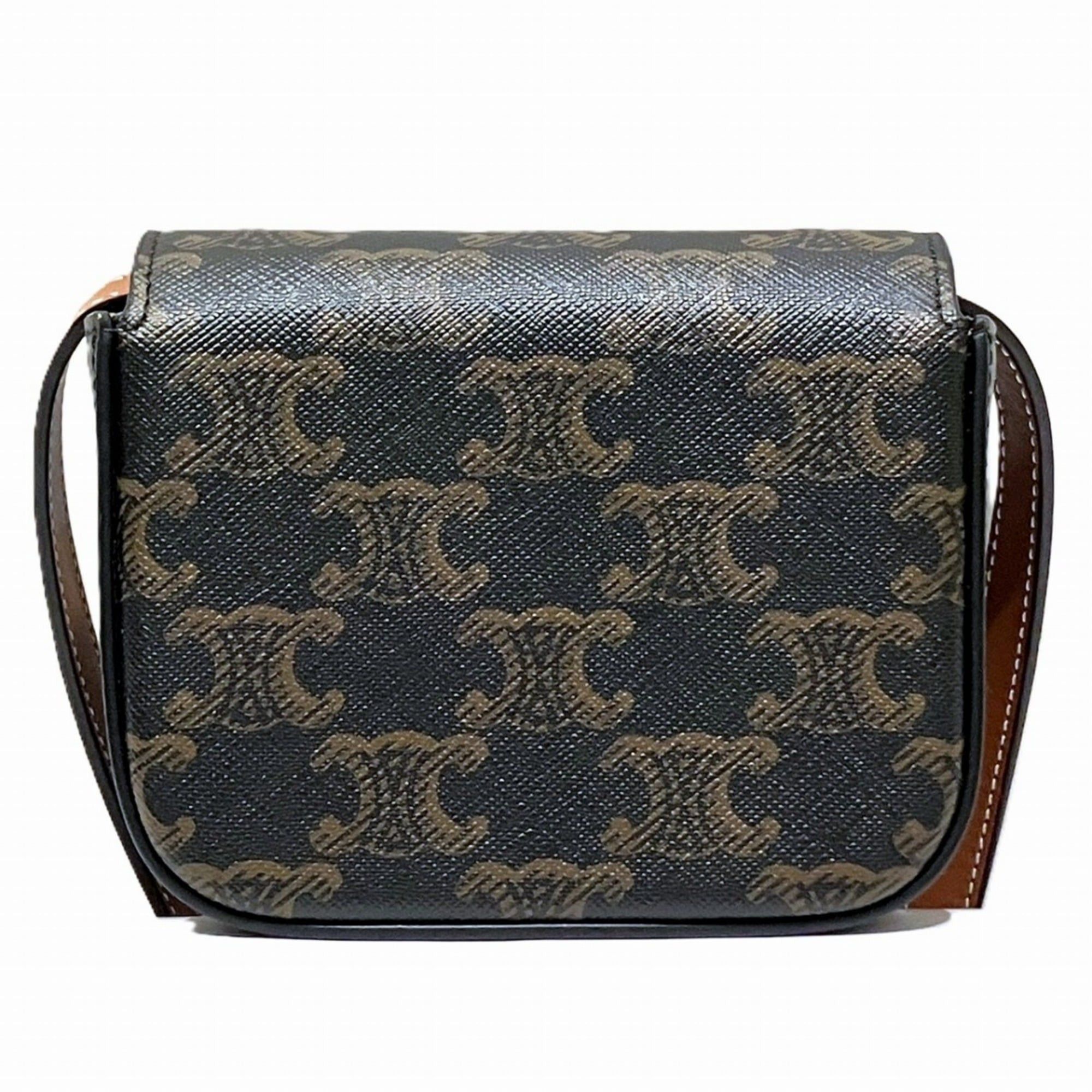 Celine Celine Mini Claude Shoulder Bag Triomphe Size ONE SIZE - 2 Thumbnail