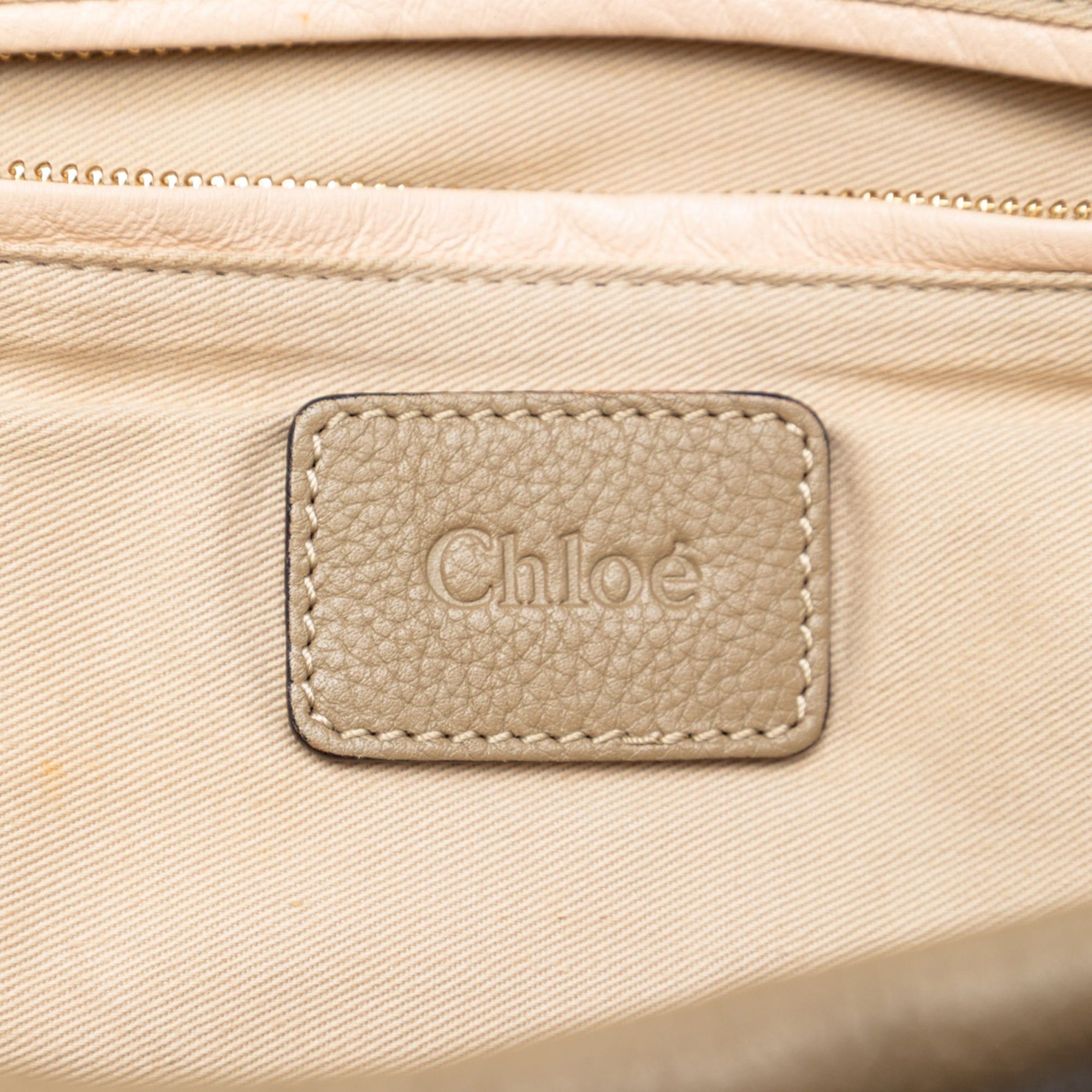 Chloe Large Leather Paraty Satchel Size ONE SIZE - 5 Thumbnail