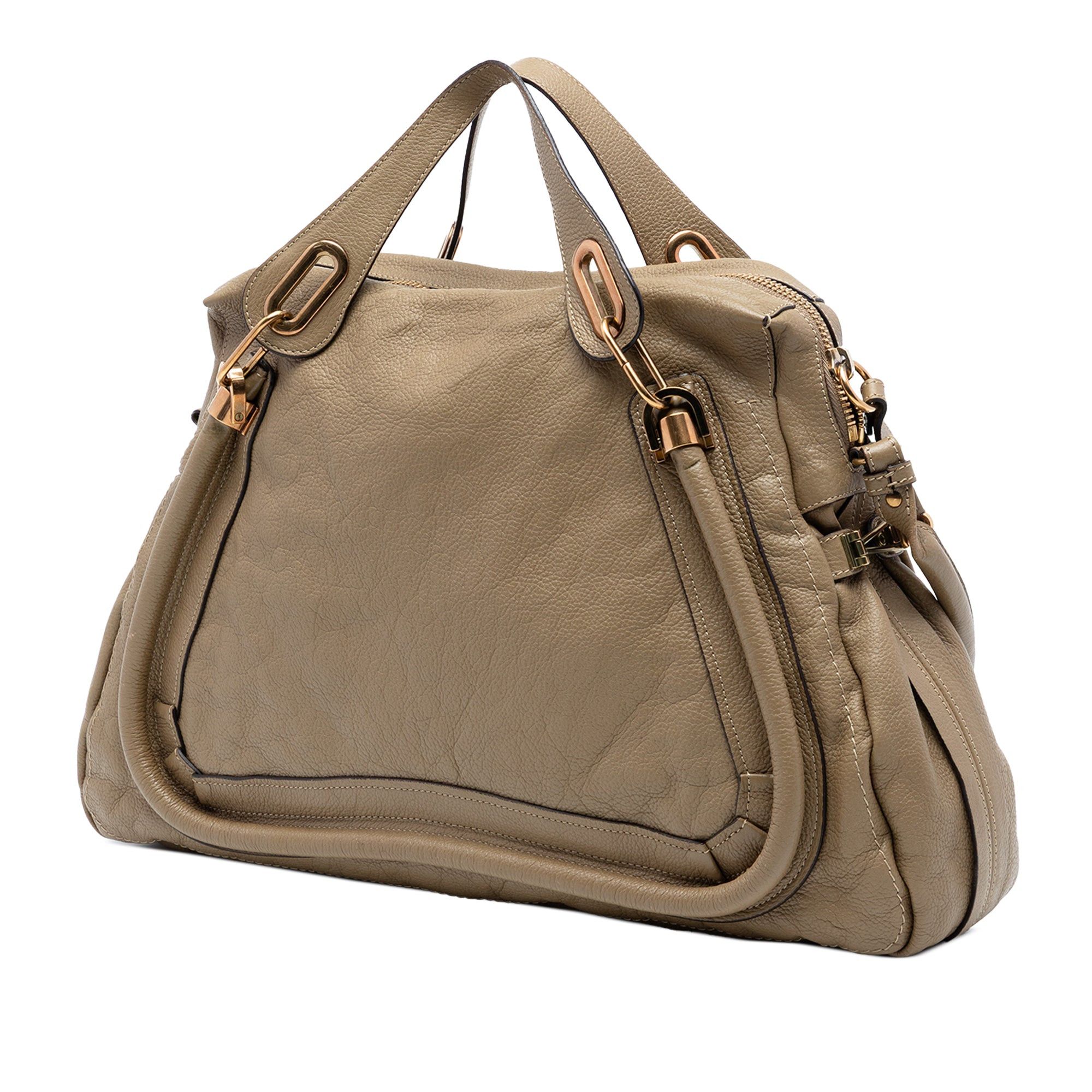 Chloe Large Leather Paraty Satchel Size ONE SIZE - 2 Thumbnail