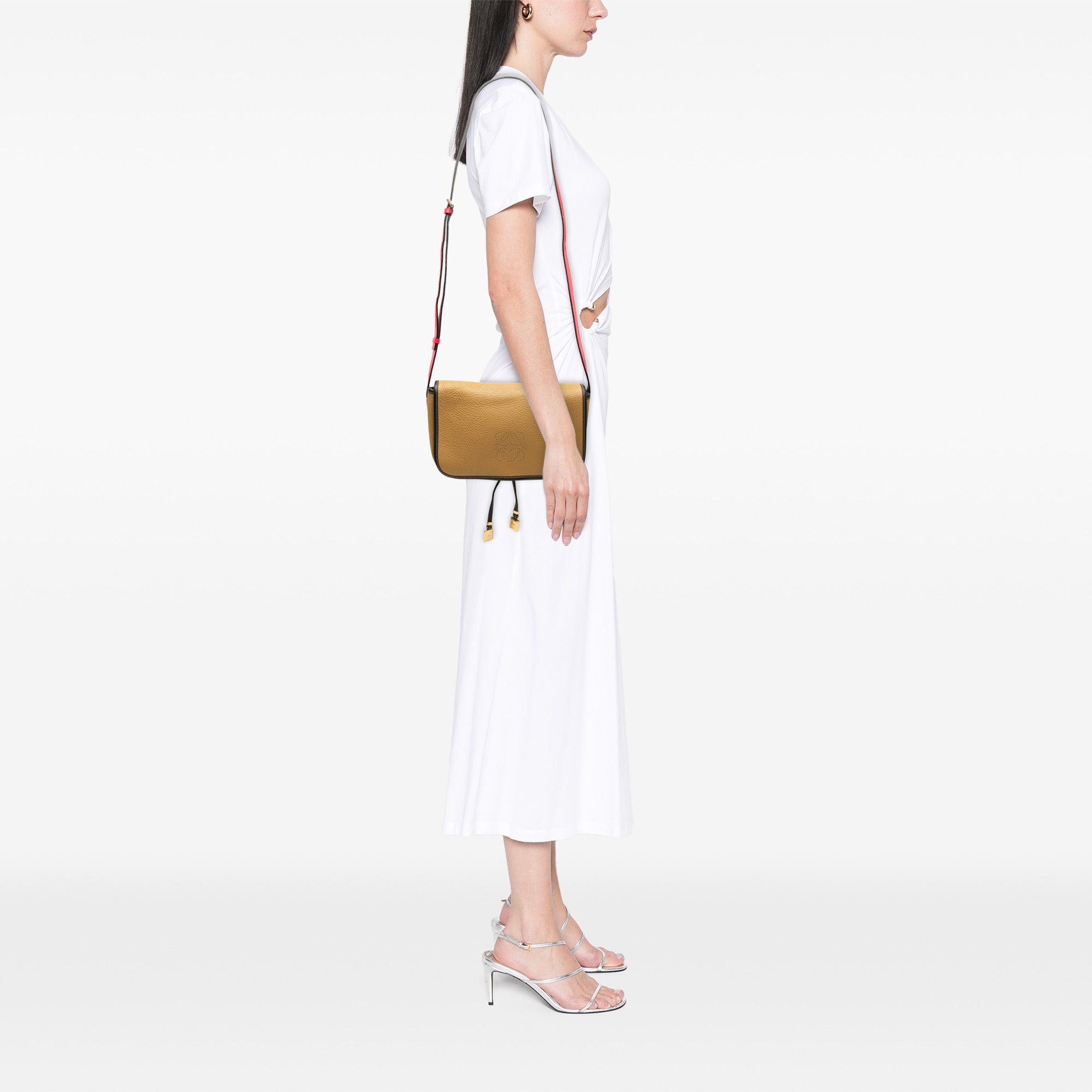 Loewe Leather Perforated Anagram Crossbody Size ONE SIZE - 7 Thumbnail