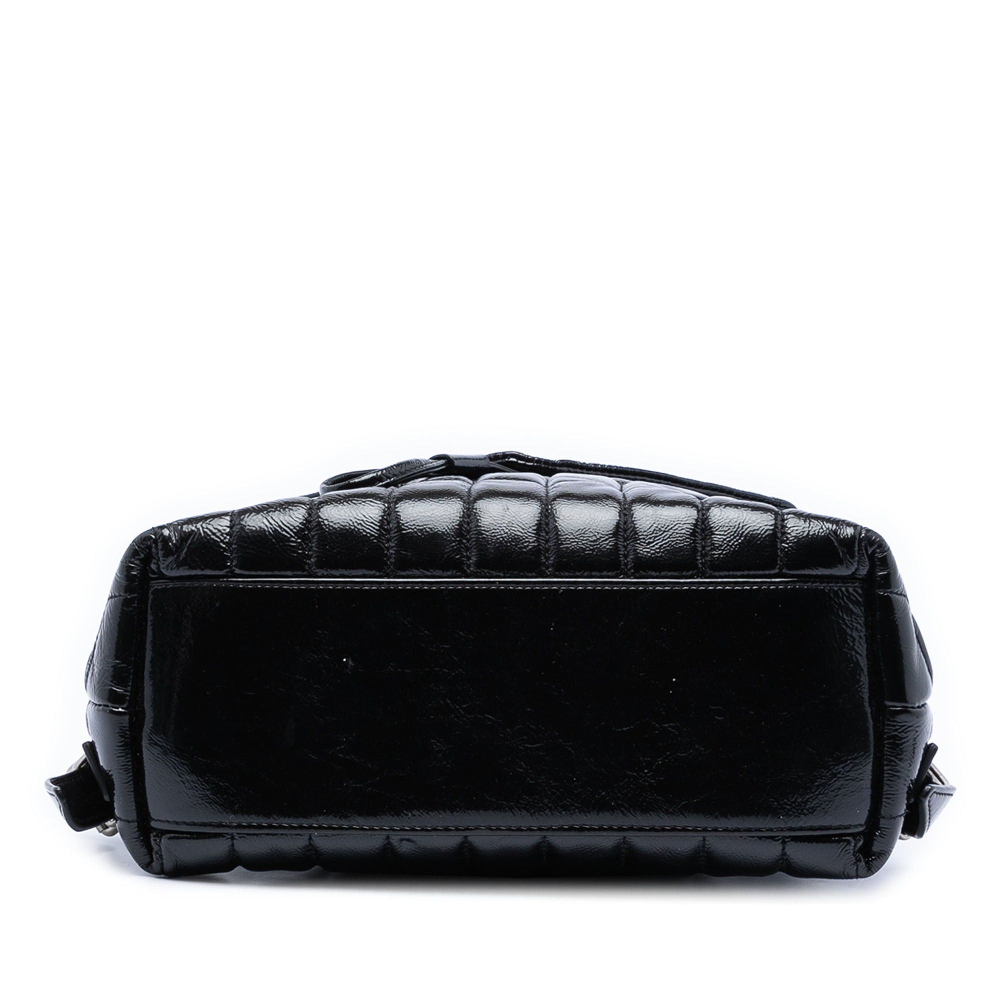 Saint Laurent Paris Small Matelasse Patent Monogram LouLou Backpack Size ONE SIZE - 3 Thumbnail