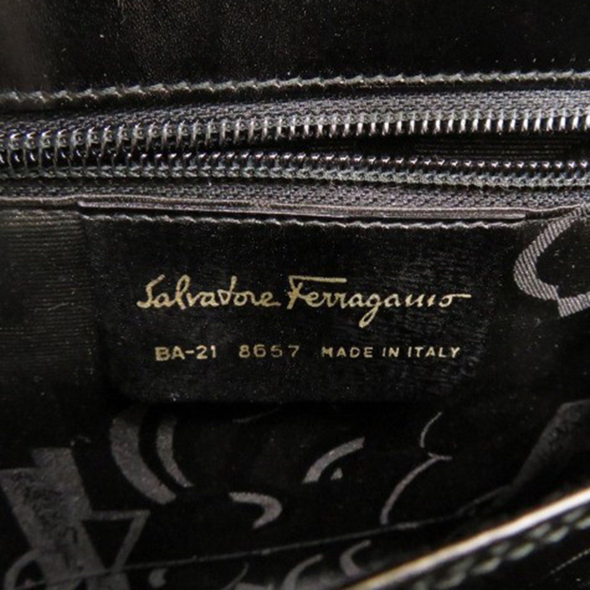 Salvatore Ferragamo Leather Gancini Top Handle Bag Size ONE SIZE - 6 Thumbnail