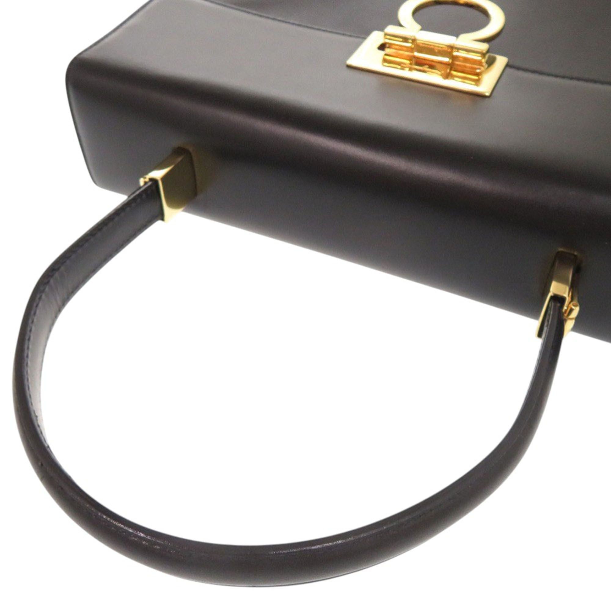 Salvatore Ferragamo Leather Gancini Top Handle Bag Size ONE SIZE - 13 Thumbnail