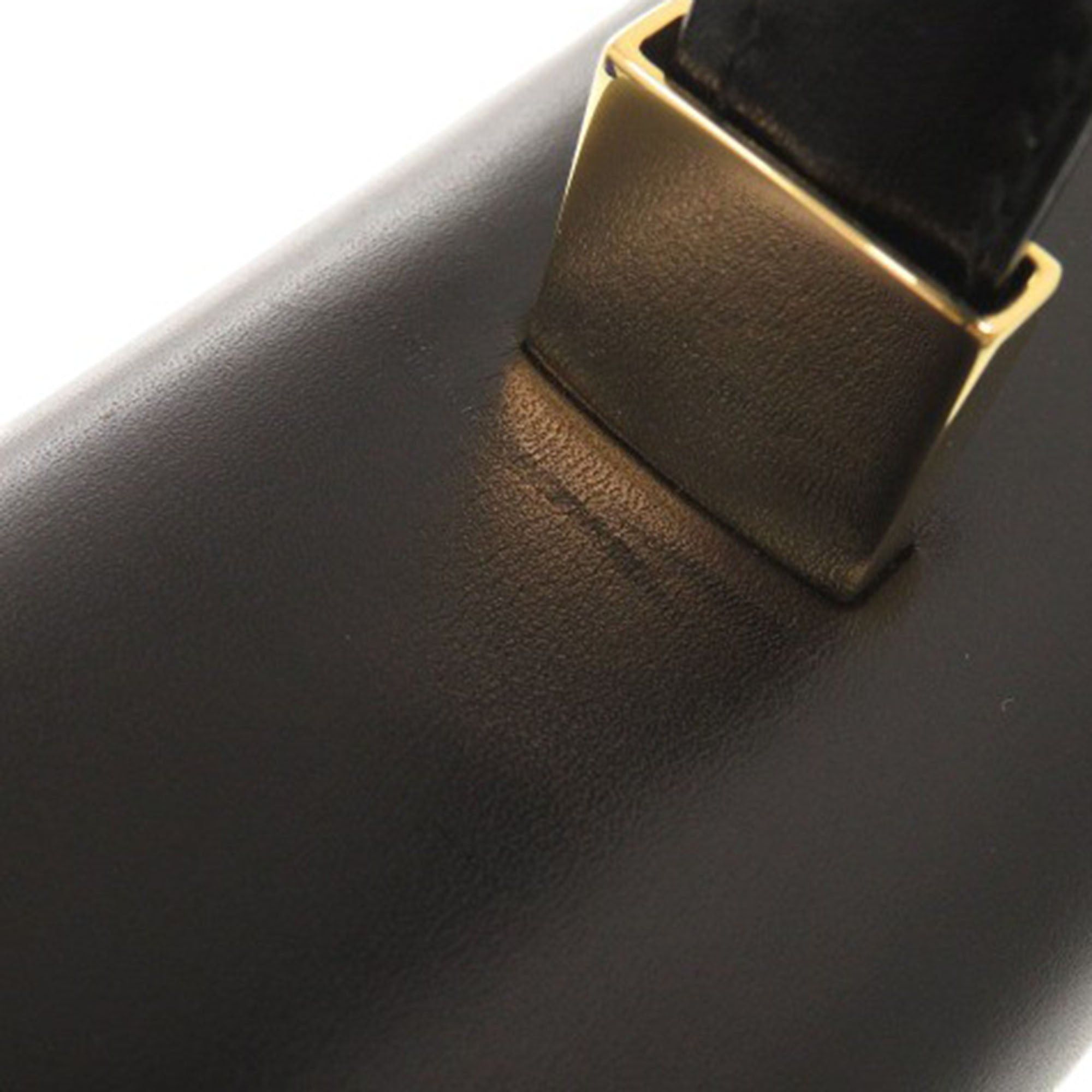 Salvatore Ferragamo Leather Gancini Top Handle Bag Size ONE SIZE - 10 Thumbnail