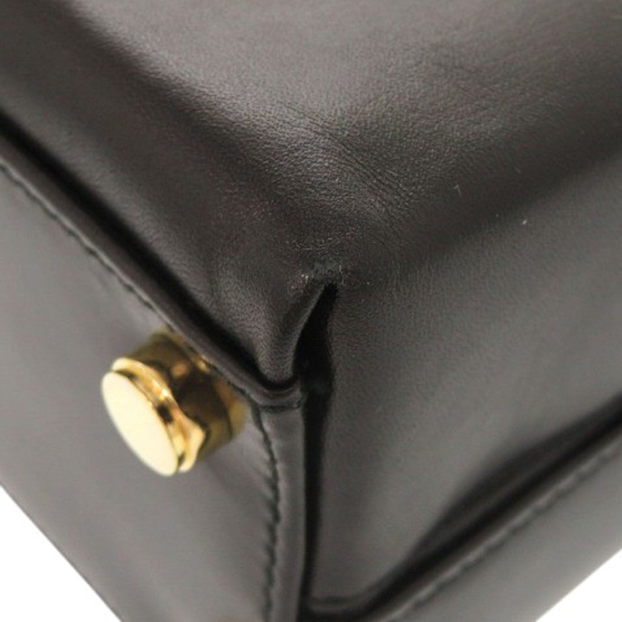 Salvatore Ferragamo Leather Gancini Top Handle Bag Size ONE SIZE - 17 Thumbnail