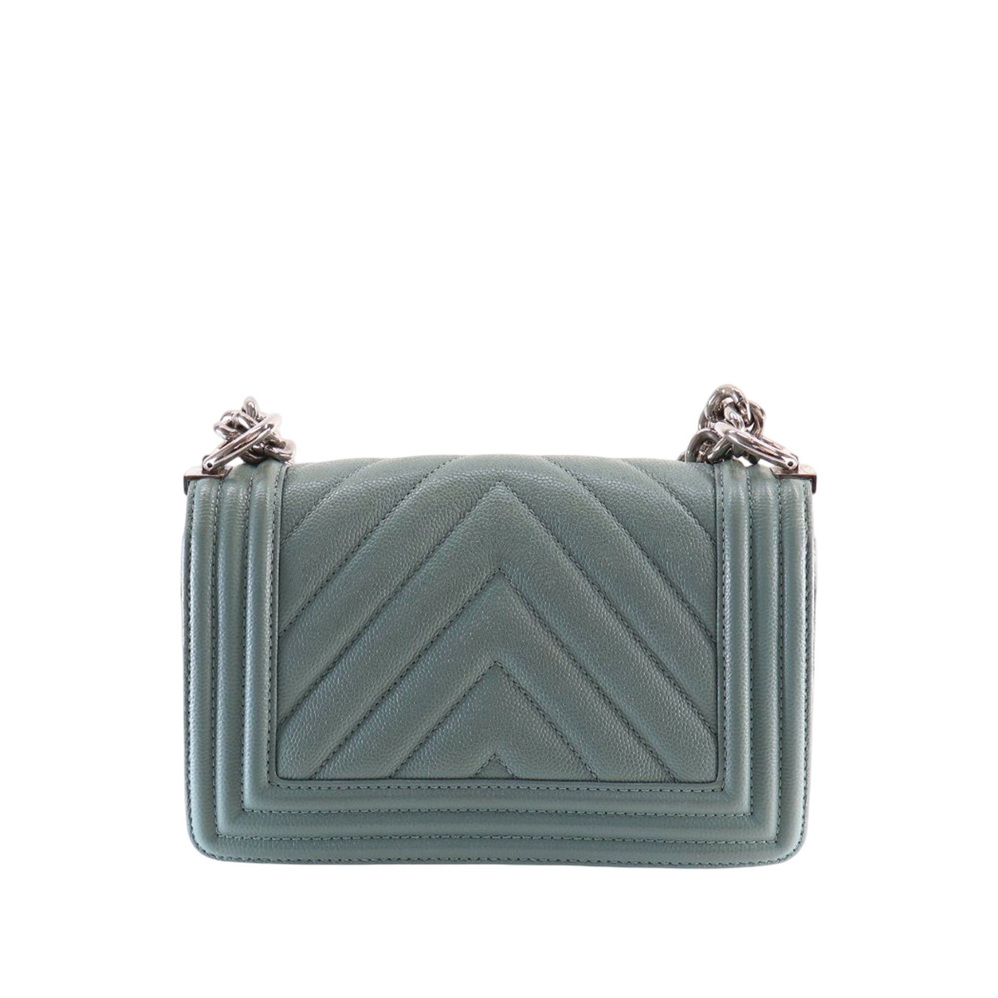 Chanel Small Chevron Caviar Boy Flap Size ONE SIZE - 4 Thumbnail