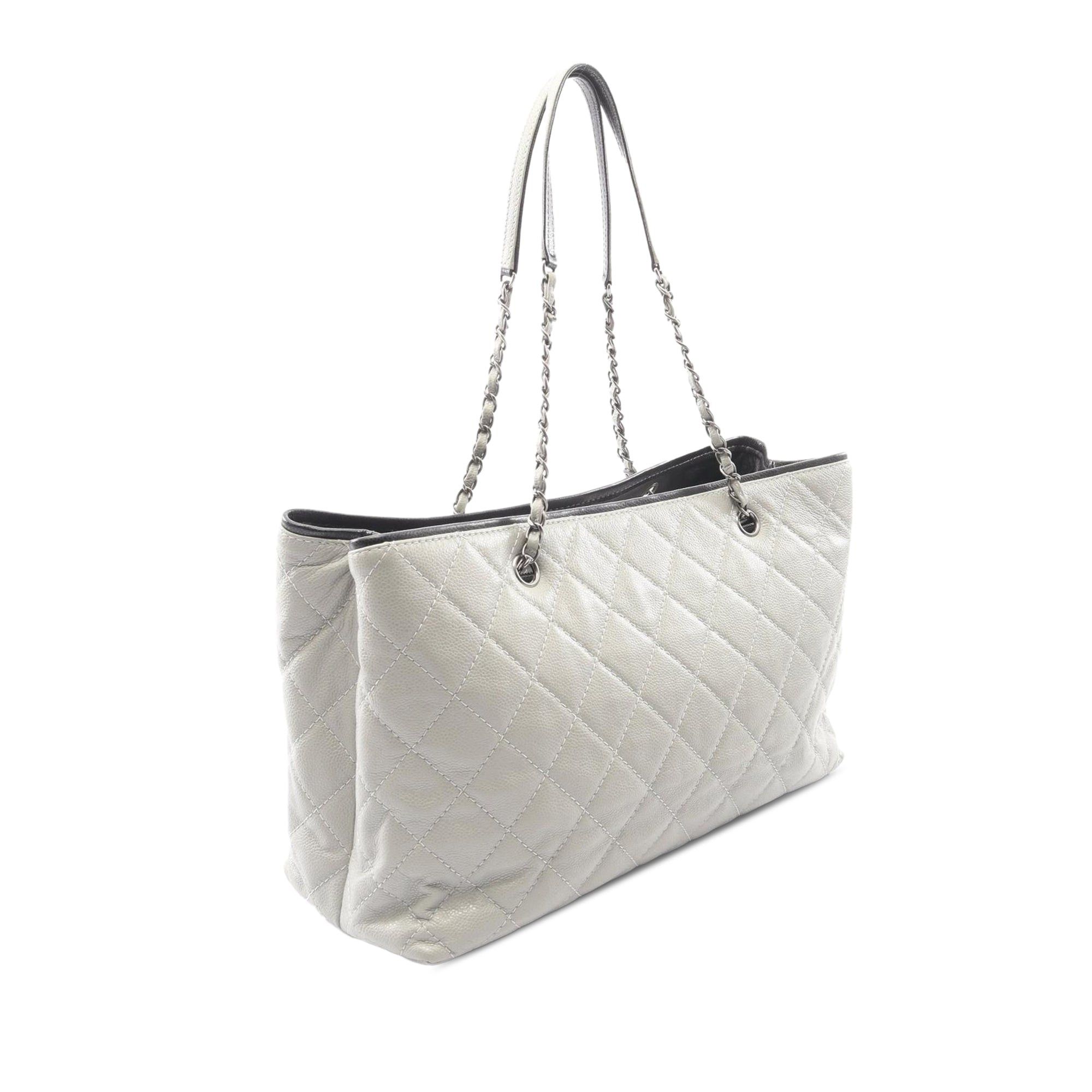 Chanel Quilted Caviar Shopping Tote Size ONE SIZE - 2 Thumbnail