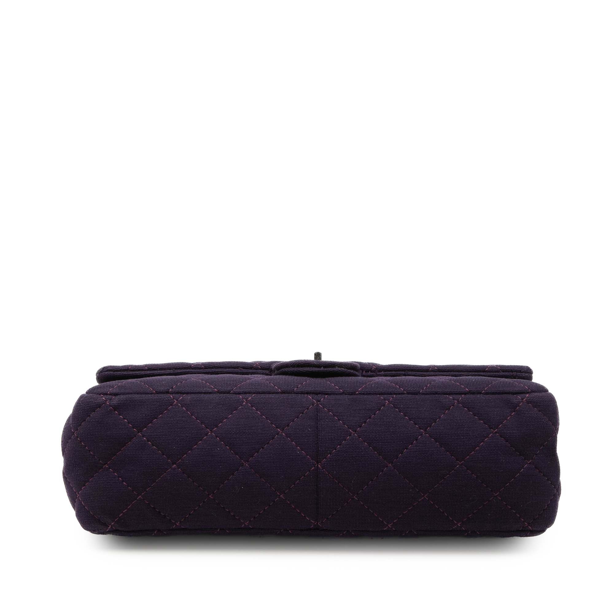 Chanel Quilted Jersey Reissue 2.55 Double Flap 226 Size ONE SIZE - 3 Thumbnail
