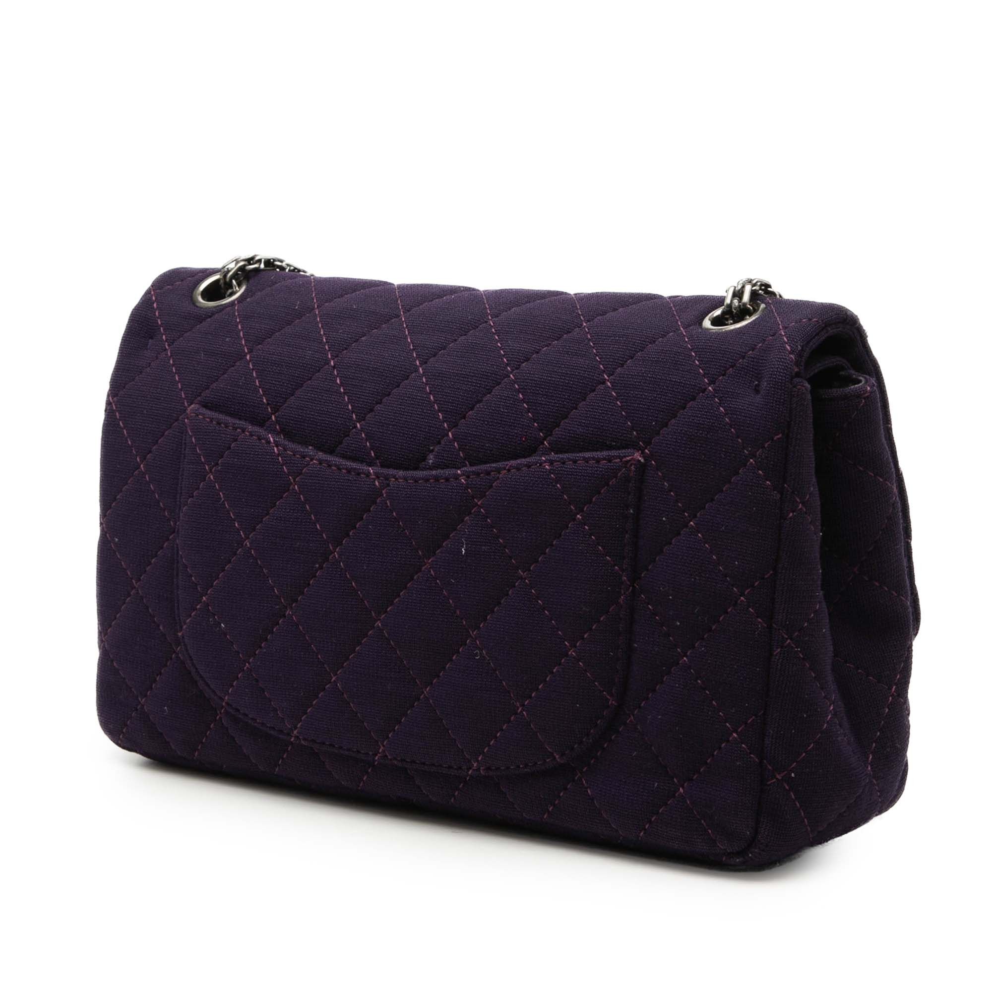Chanel Quilted Jersey Reissue 2.55 Double Flap 226 Size ONE SIZE - 2 Thumbnail